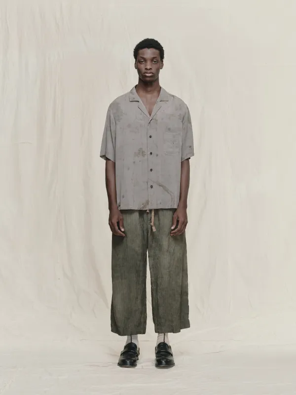 DIGITAL PRINT SHORT SLEEVE POCKET SHIRT made by ziggy chen