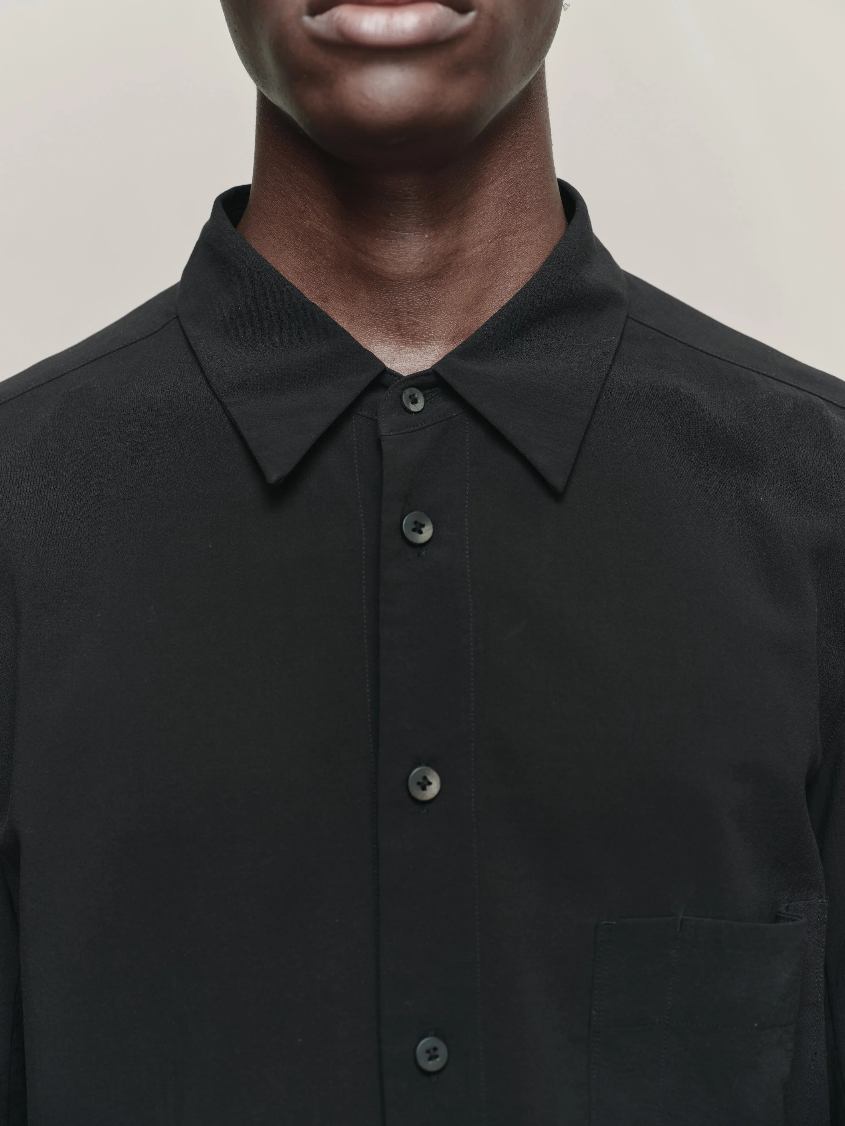 SPREAD COLLAR POCKET SHIRT sold by ziggy chen product image thumbnail 5