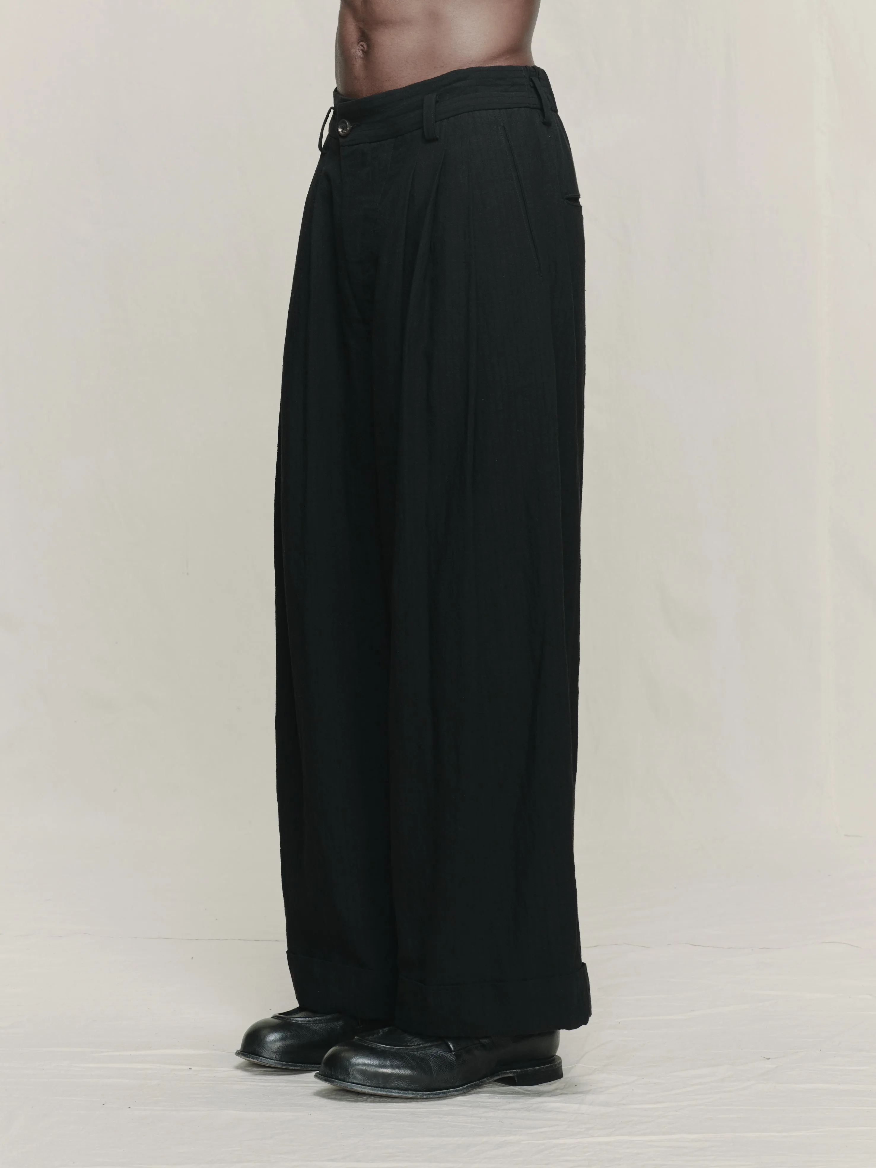 WIDE LEG TROUSERS sold by ziggy chen product image thumbnail 2
