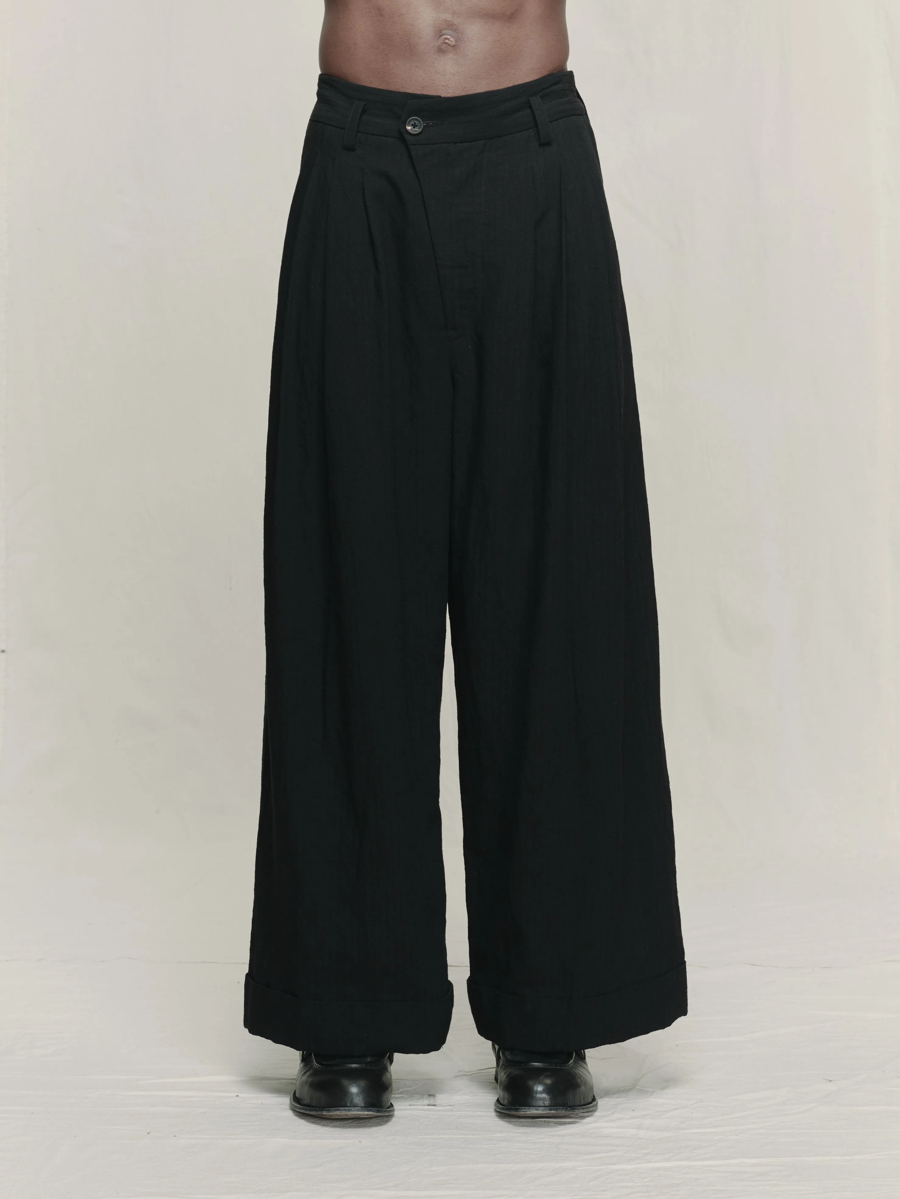 WIDE LEG TROUSERS sold by ziggy chen