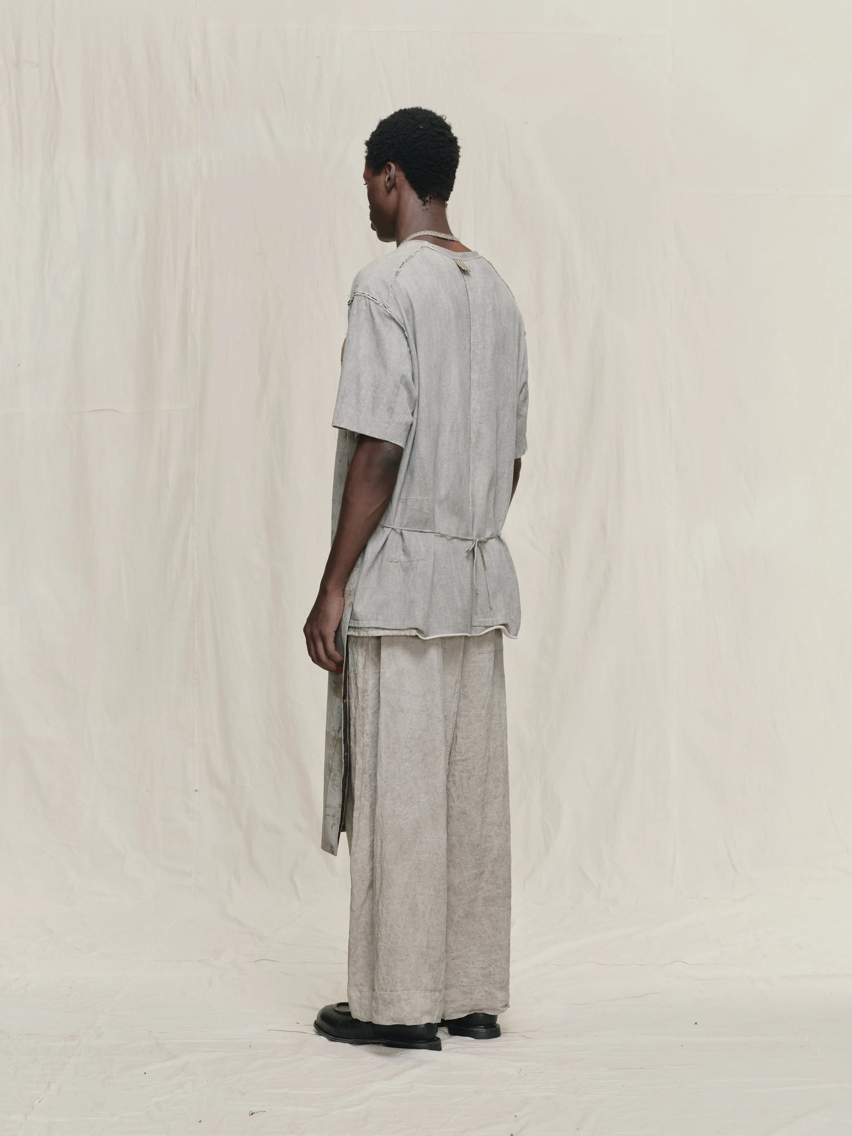 SHORT SILK APRON sold by ziggy chen product image thumbnail 5