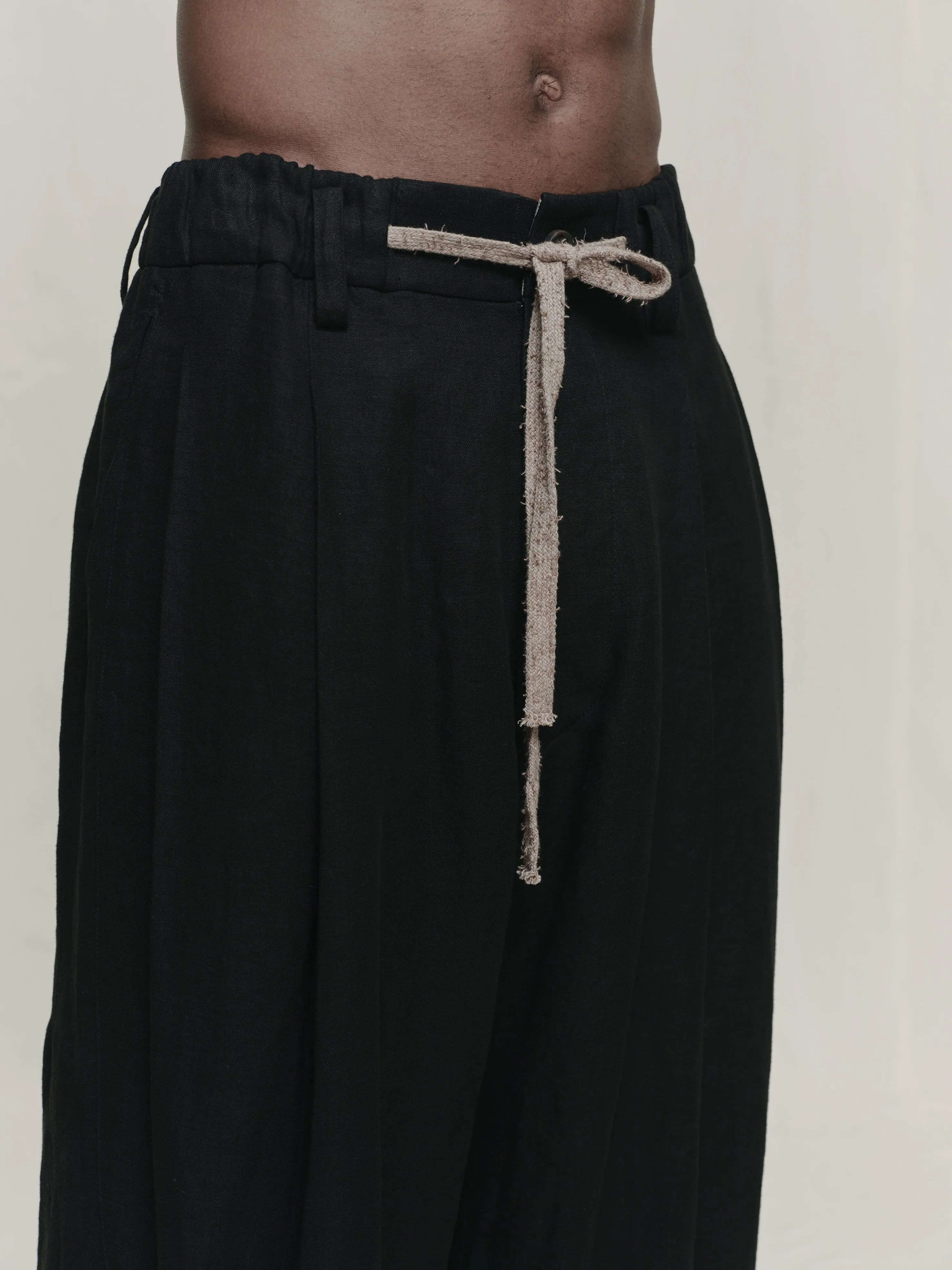 ROLLED-UP WIDE LEG TROUSERS sold by ziggy chen product image thumbnail 5