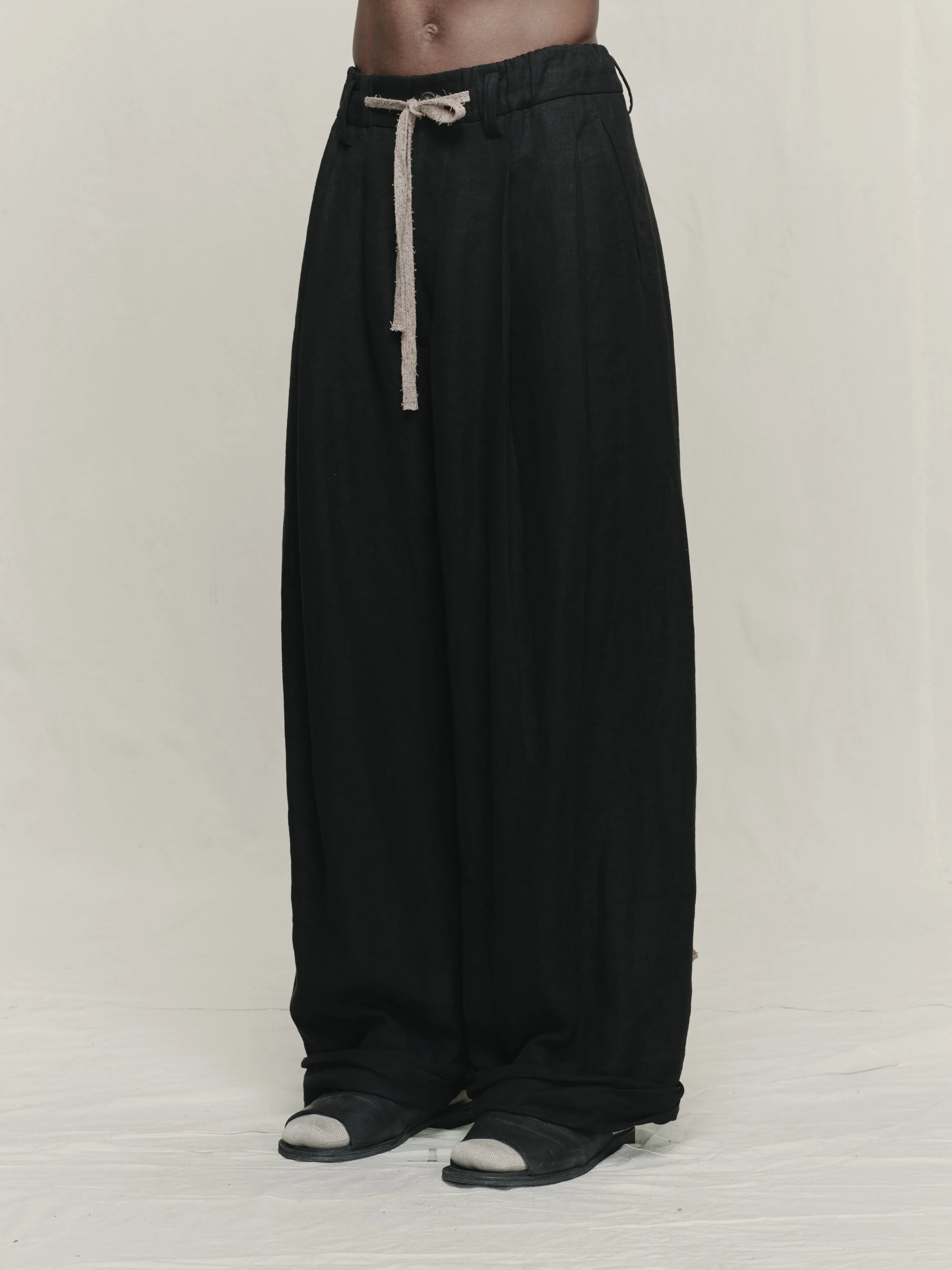 ROLLED-UP WIDE LEG TROUSERS sold by ziggy chen product image thumbnail 2
