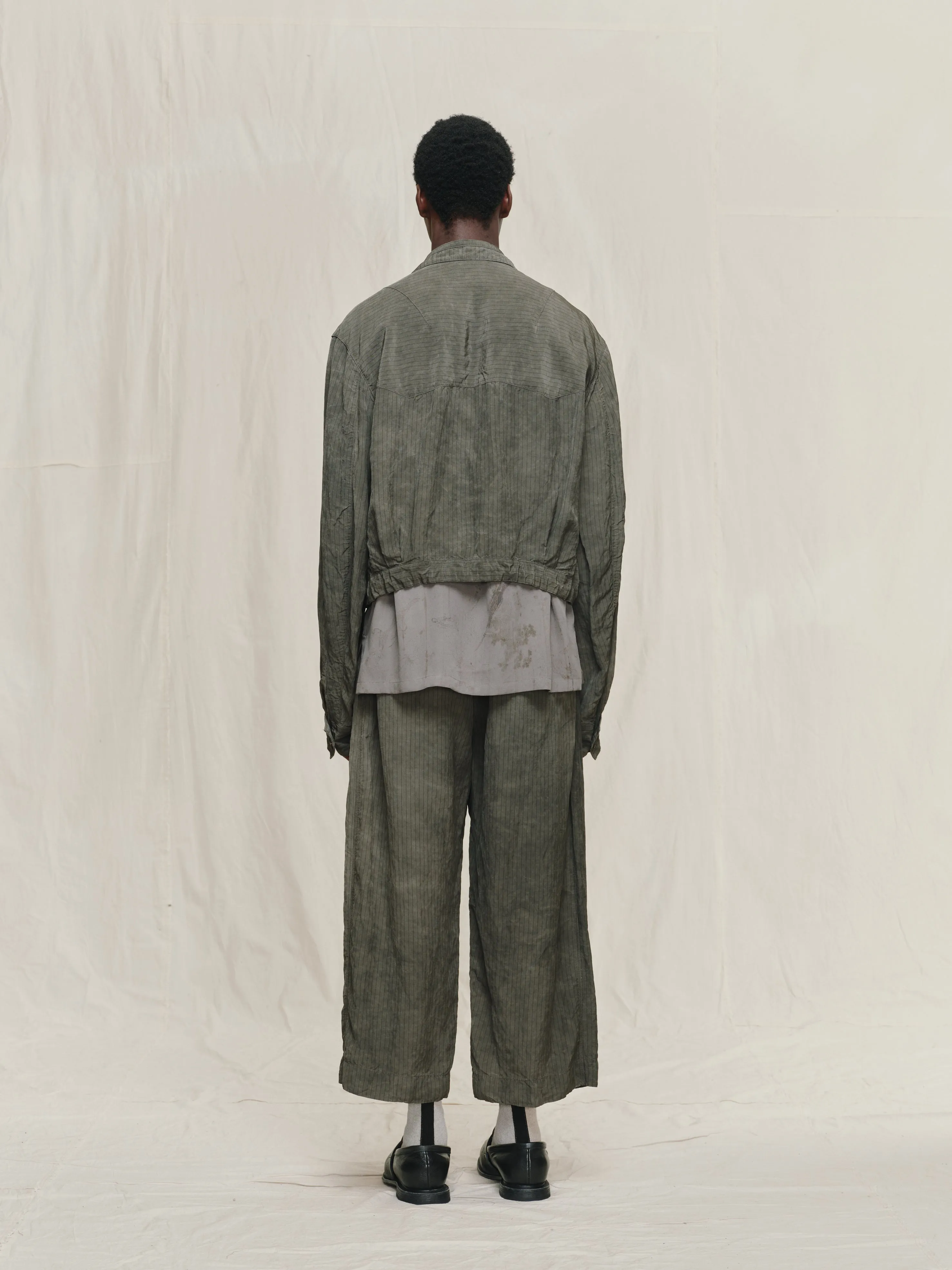 CROPPED PATCHWORK JACKET sold by ziggy chen product image thumbnail 4