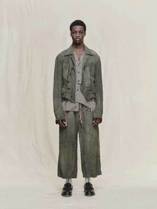 CROPPED PATCHWORK JACKET made by ziggy chen