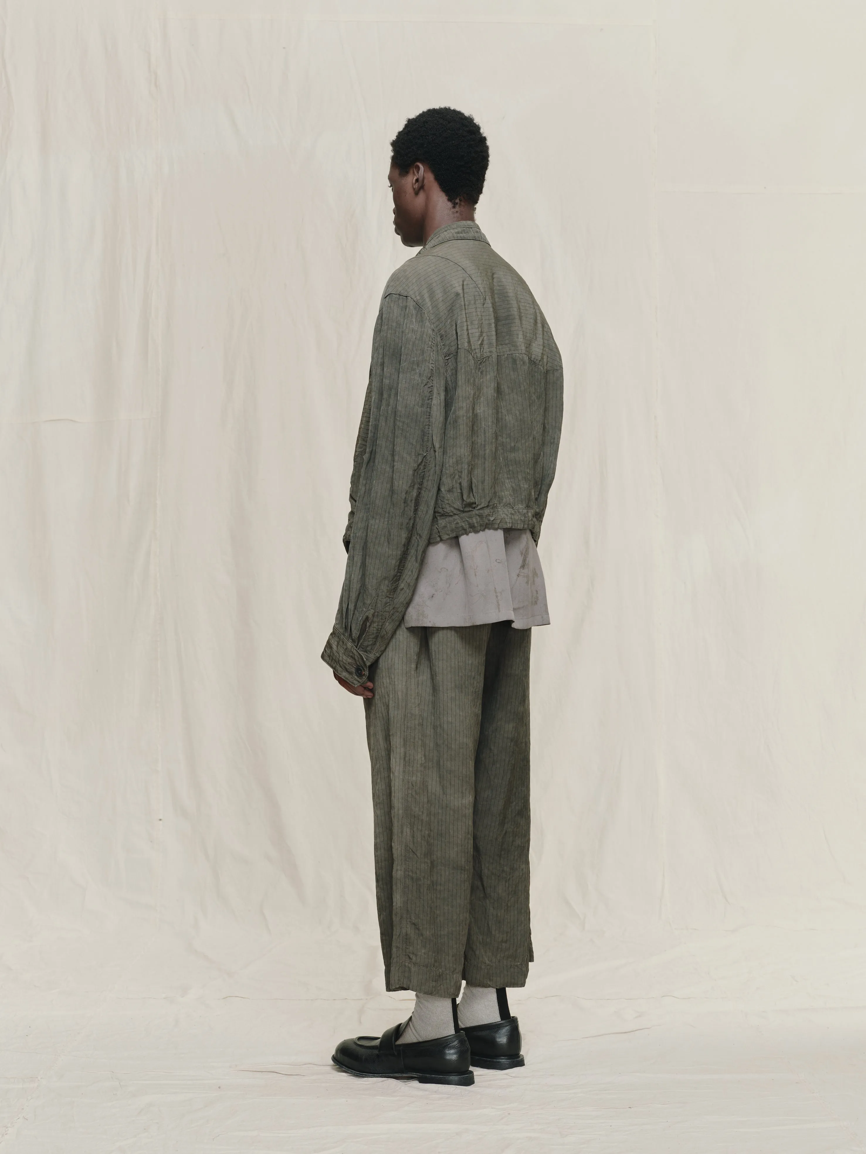 CROPPED PATCHWORK JACKET sold by ziggy chen product image thumbnail 3