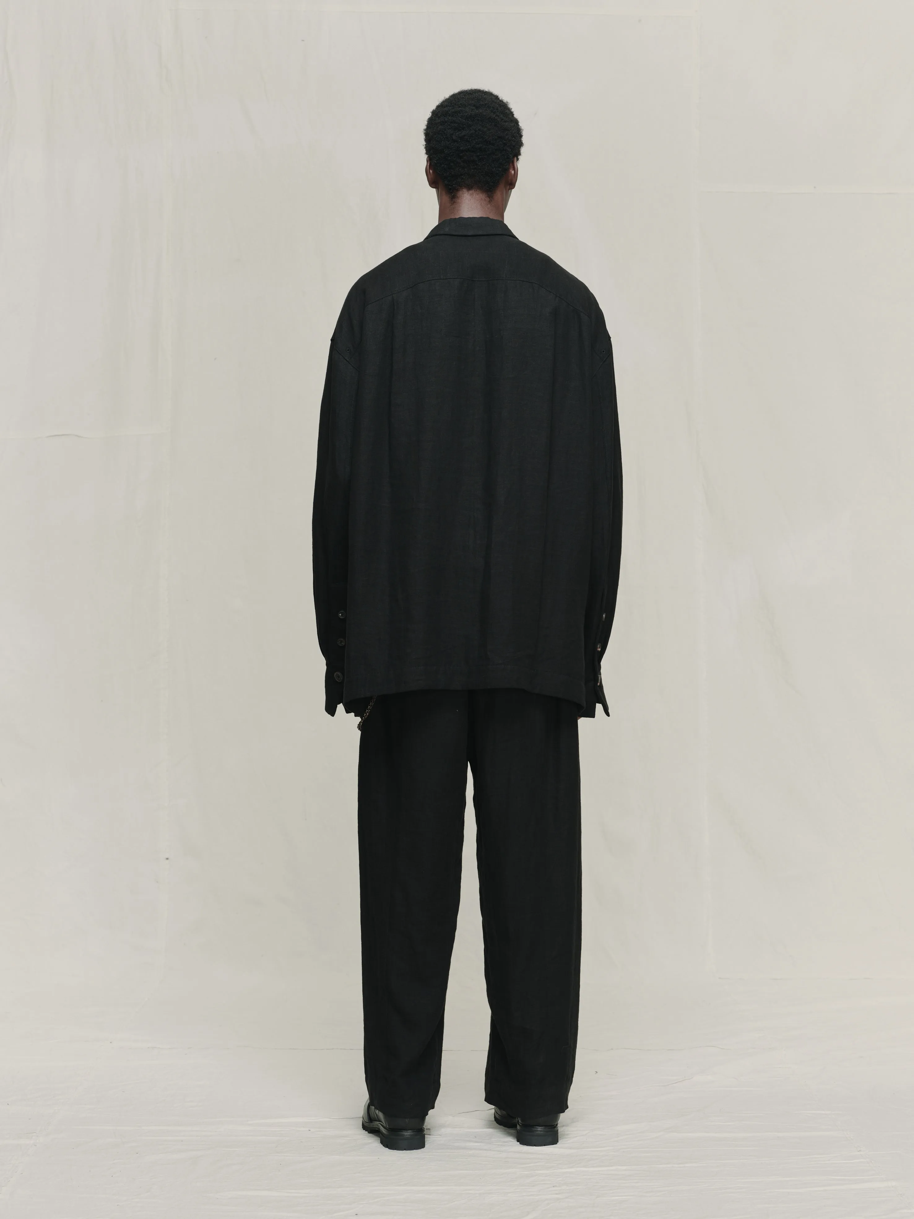 DOUBLE BREASTED LONG BLAZER sold by ziggy chen product image thumbnail 4