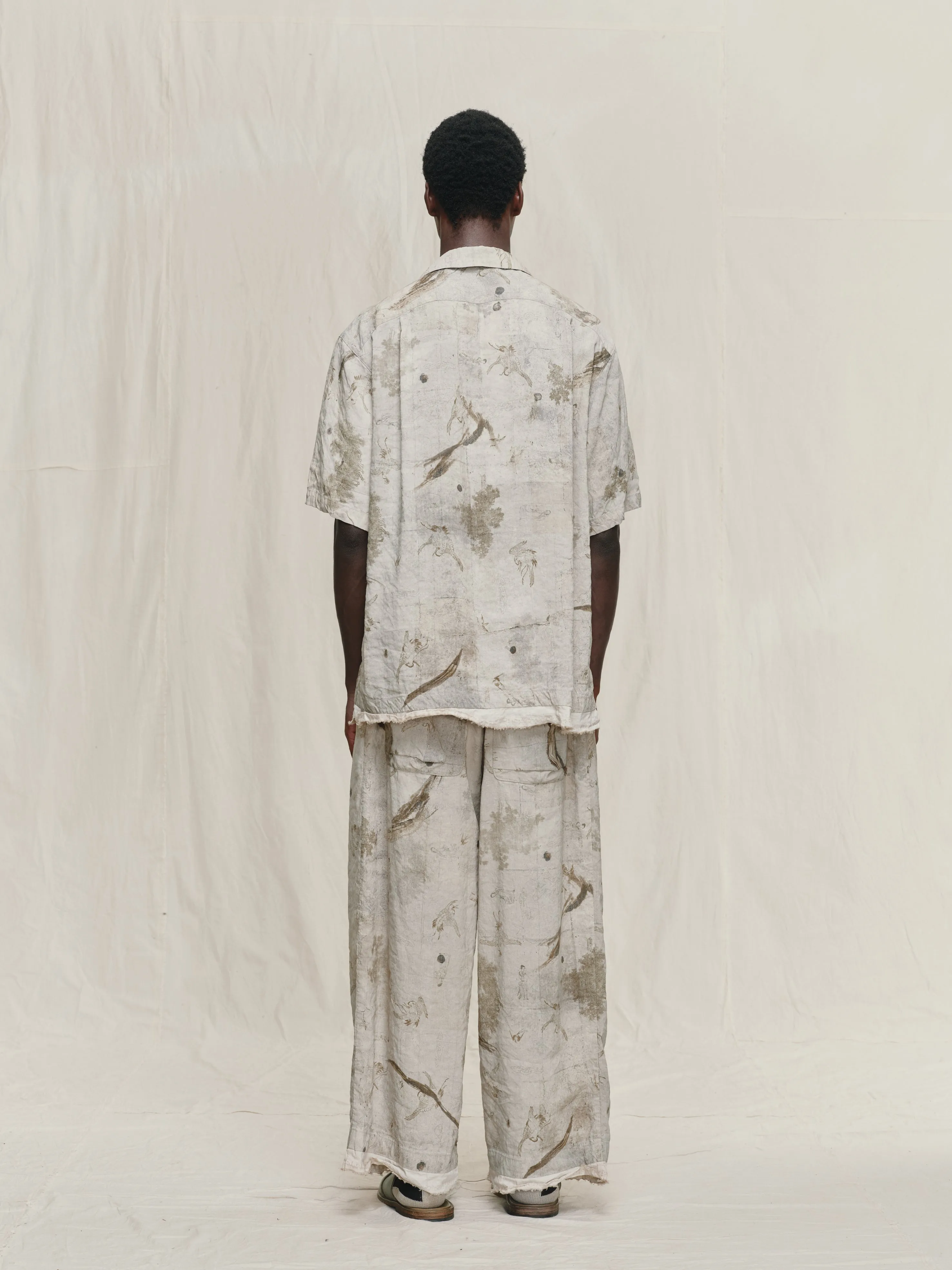 DIGITAL PRINT SHORT SLEEVE SHIRT sold by ziggy chen product image thumbnail 4