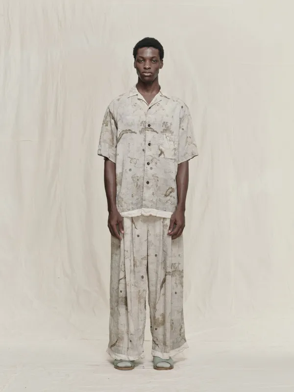 DIGITAL PRINT SHORT SLEEVE SHIRT made by ziggy chen