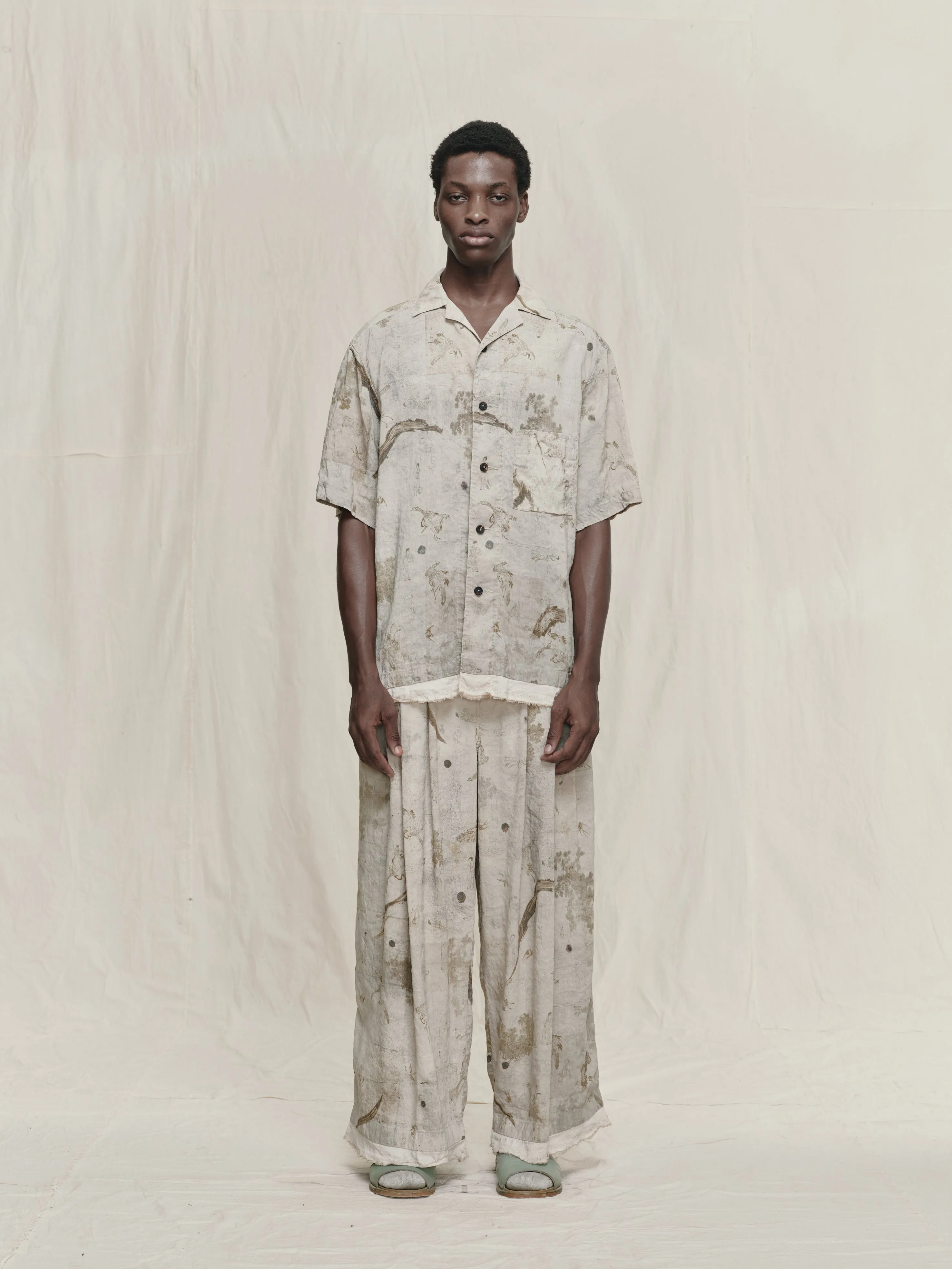 DIGITAL PRINT SHORT SLEEVE SHIRT sold by ziggy chen