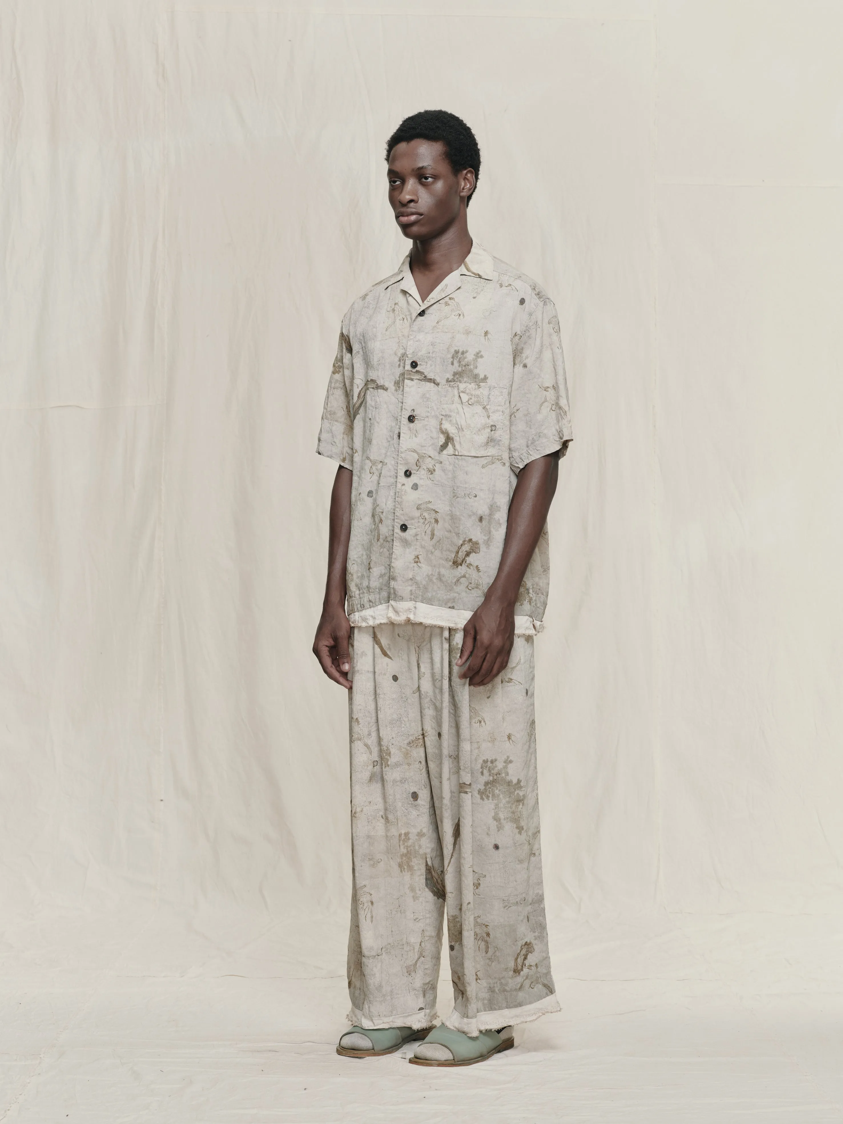 DIGITAL PRINT SHORT SLEEVE SHIRT sold by ziggy chen product image thumbnail 2