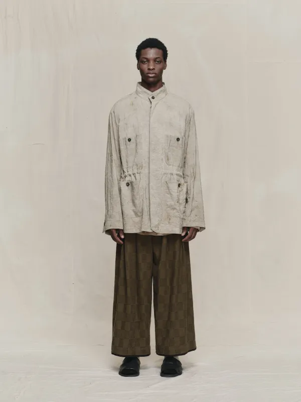 GOLD LEAF FIELD JACKET made by ziggy chen