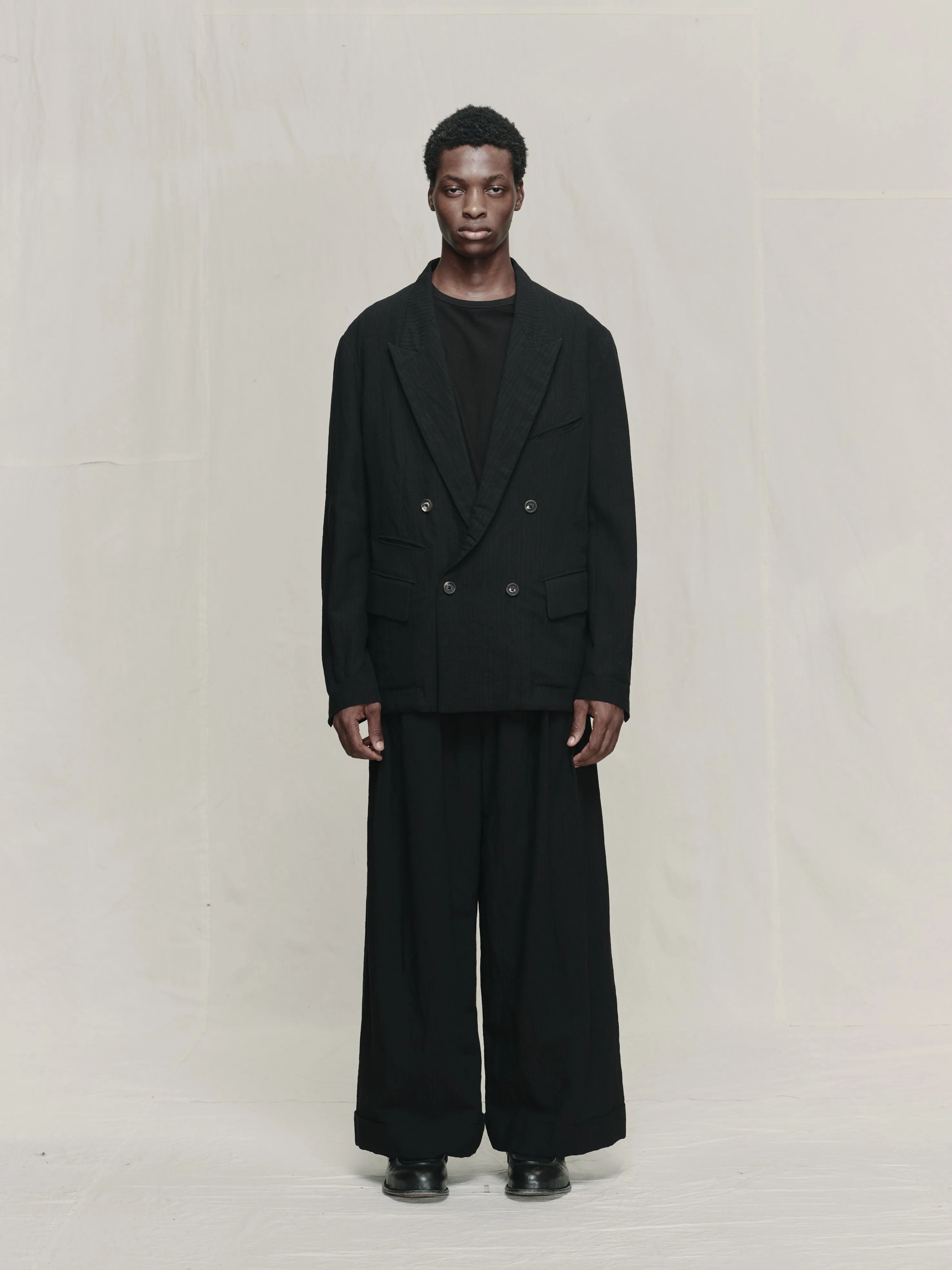 DOUBLE BREASTED BLAZER sold by ziggy chen