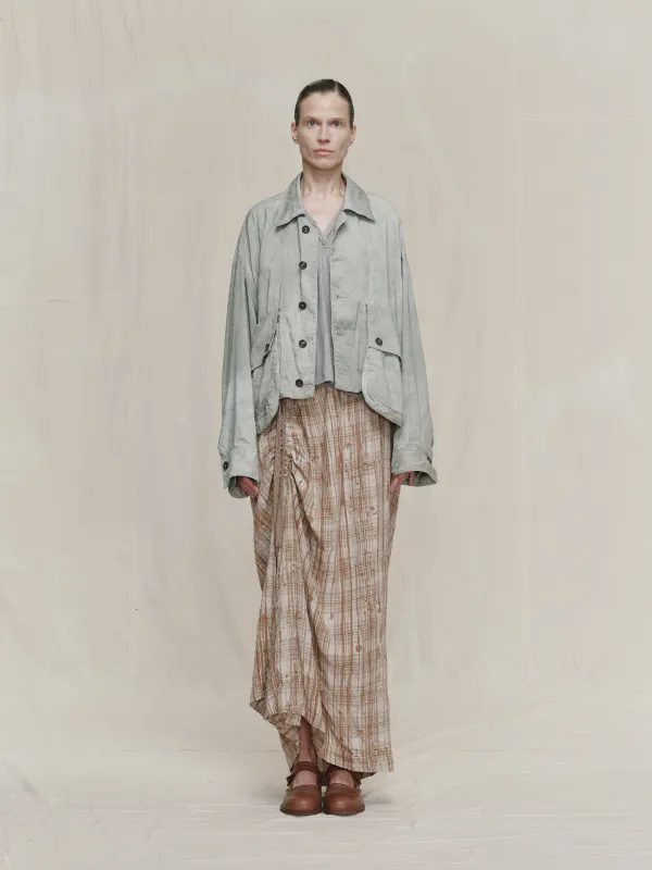 CROPPED WORKERS JACKET made by ziggy chen
