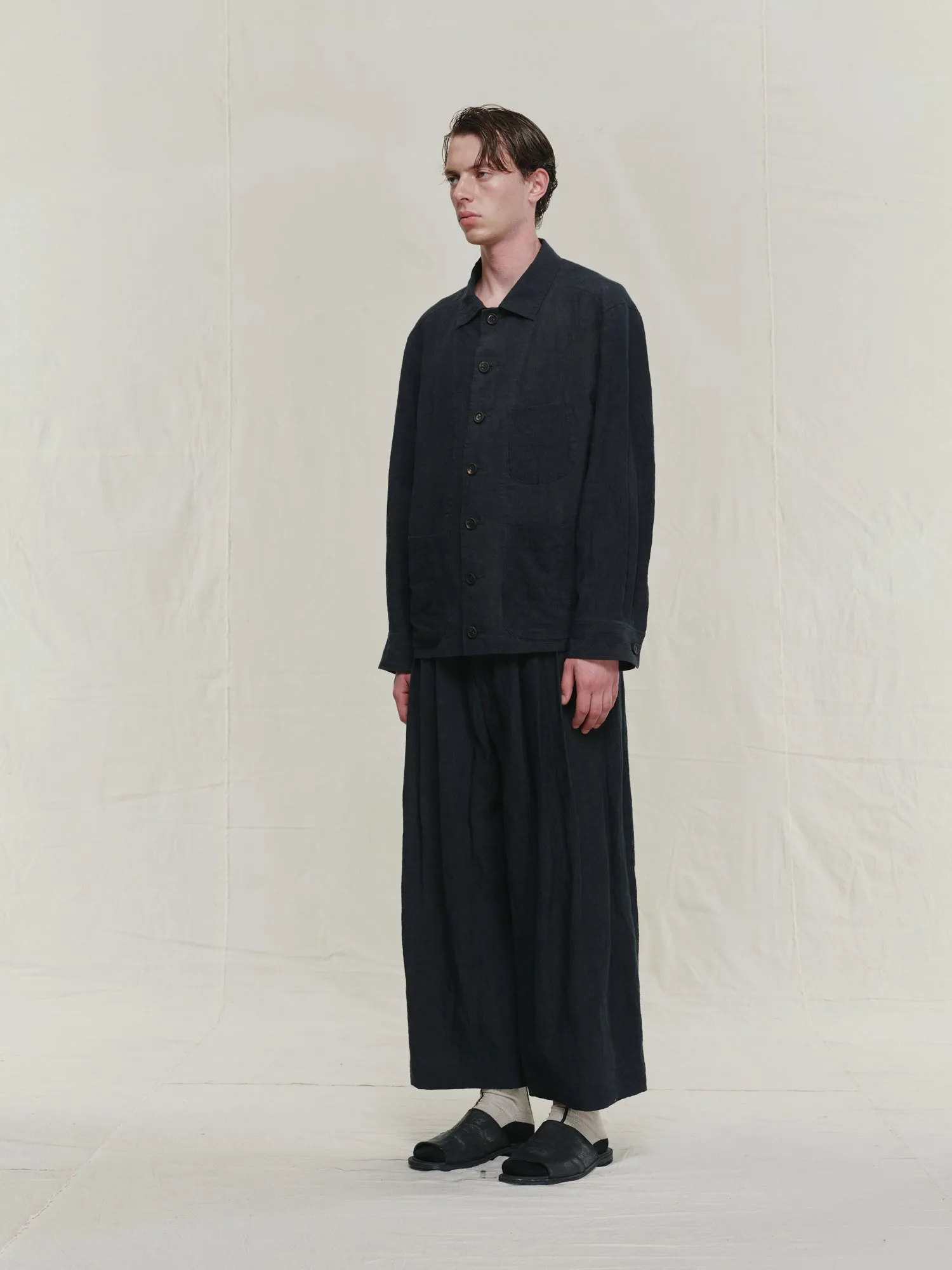 SPREAD COLLAR CHORE JACKET sold by ziggy chen product image thumbnail 2