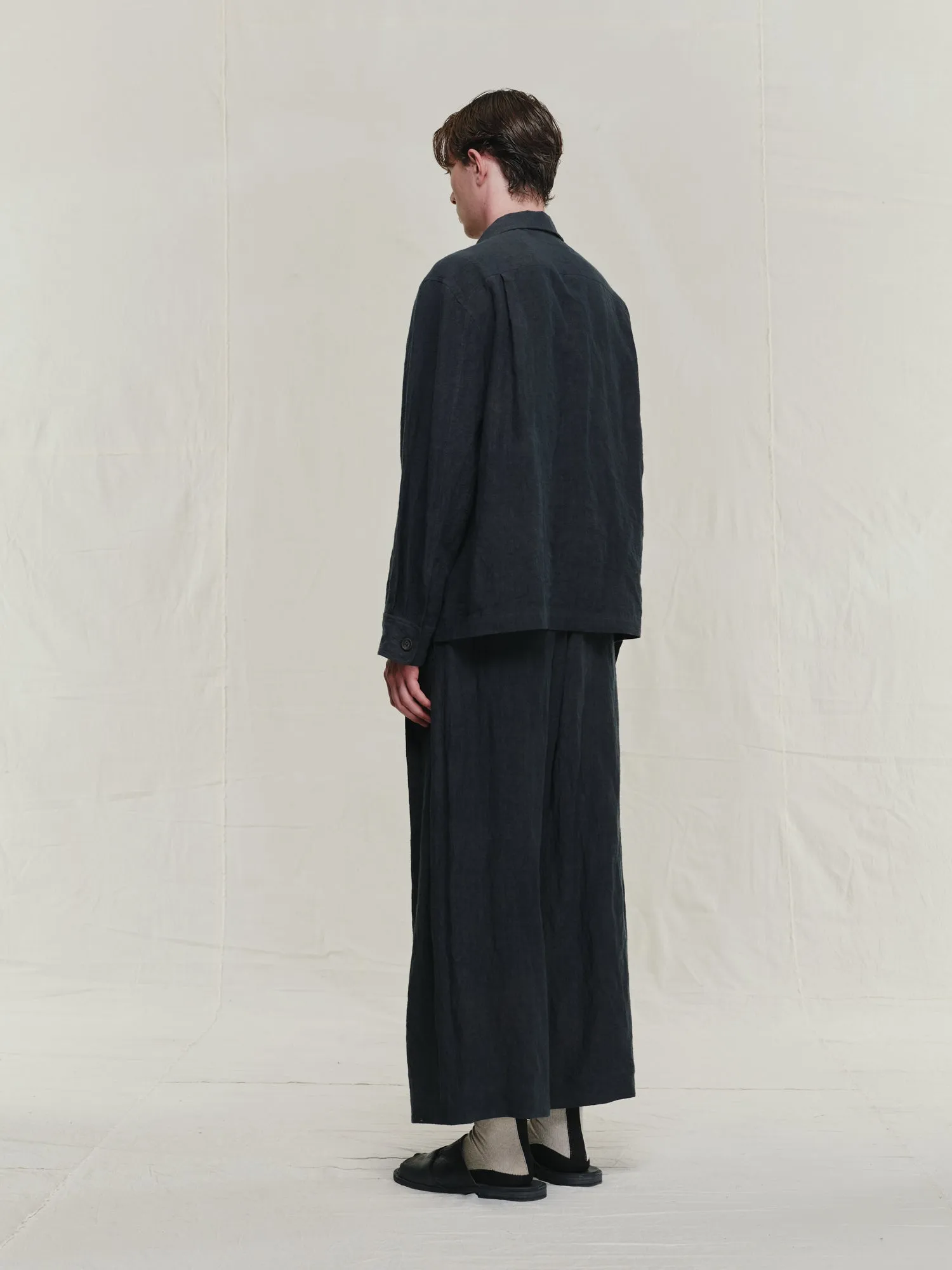 SPREAD COLLAR CHORE JACKET sold by ziggy chen product image thumbnail 3