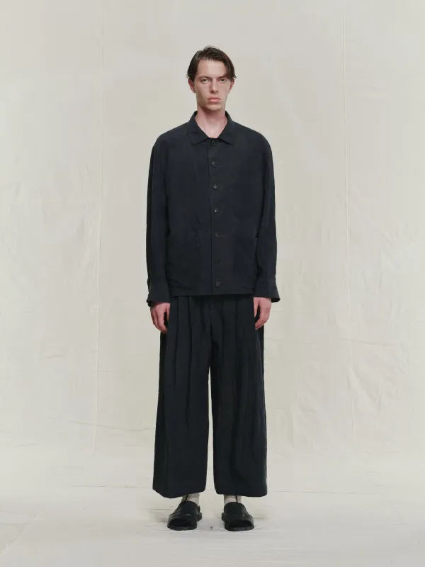 SPREAD COLLAR CHORE JACKET made by ziggy chen
