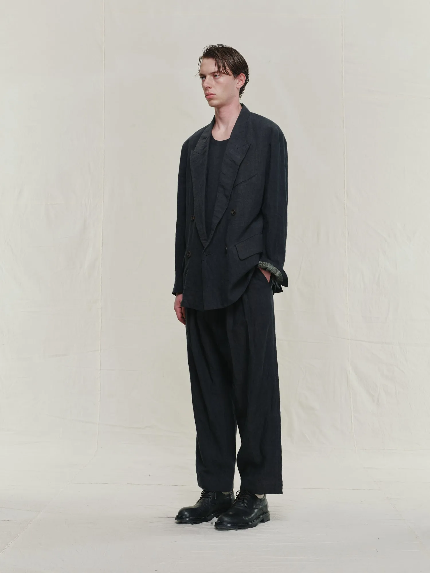 DOUBLE-BREASTED BLAZER sold by ziggy chen product image thumbnail 2