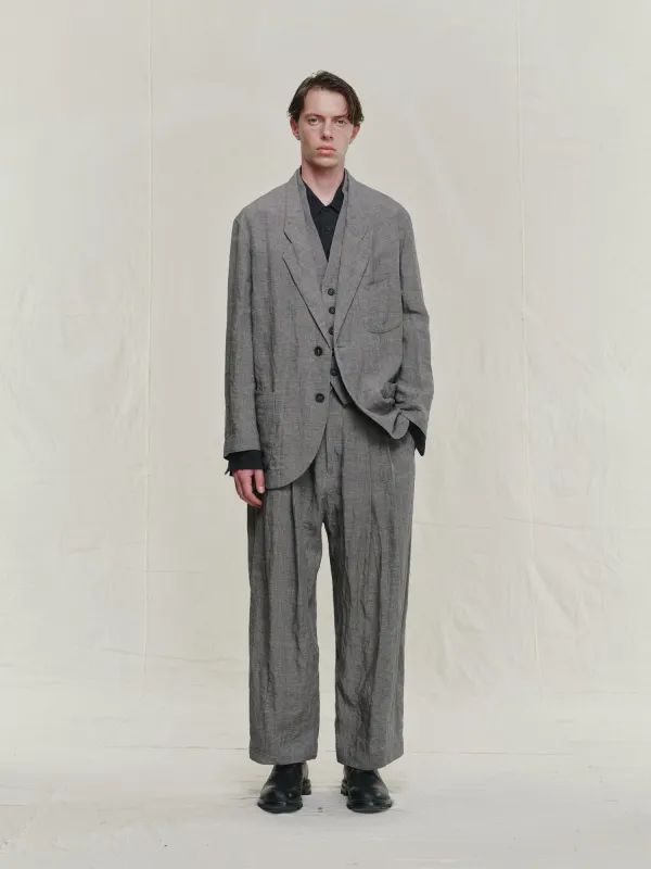 CLASSIC TWO BUTTON BLAZER made by ziggy chen