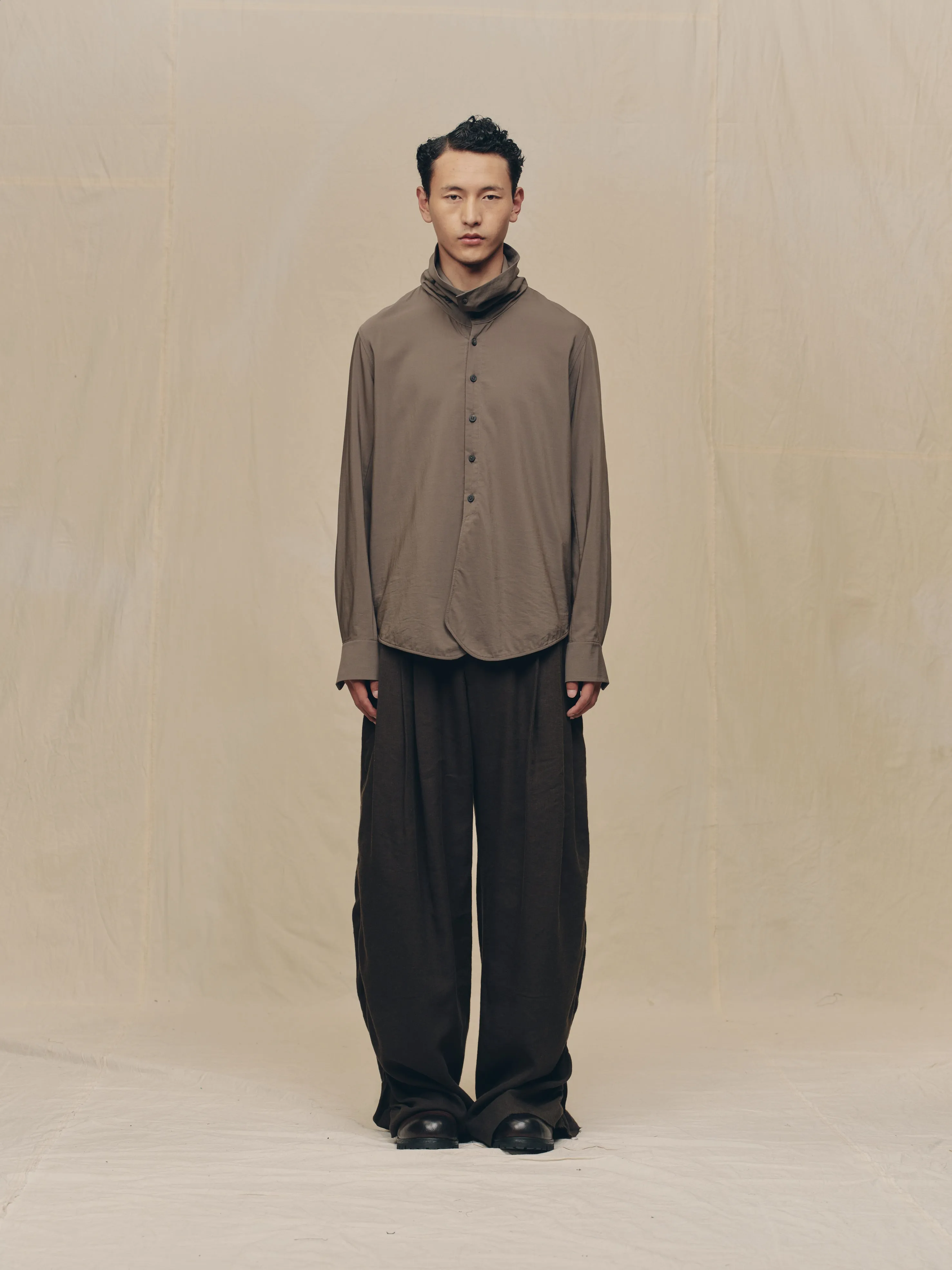 HIGH COLLAR SHIRT sold by ziggy chen