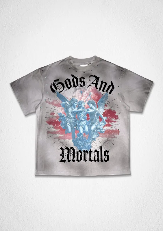 GODS AND MORTALS CELESTIAL BALANCE TEE made by First Row