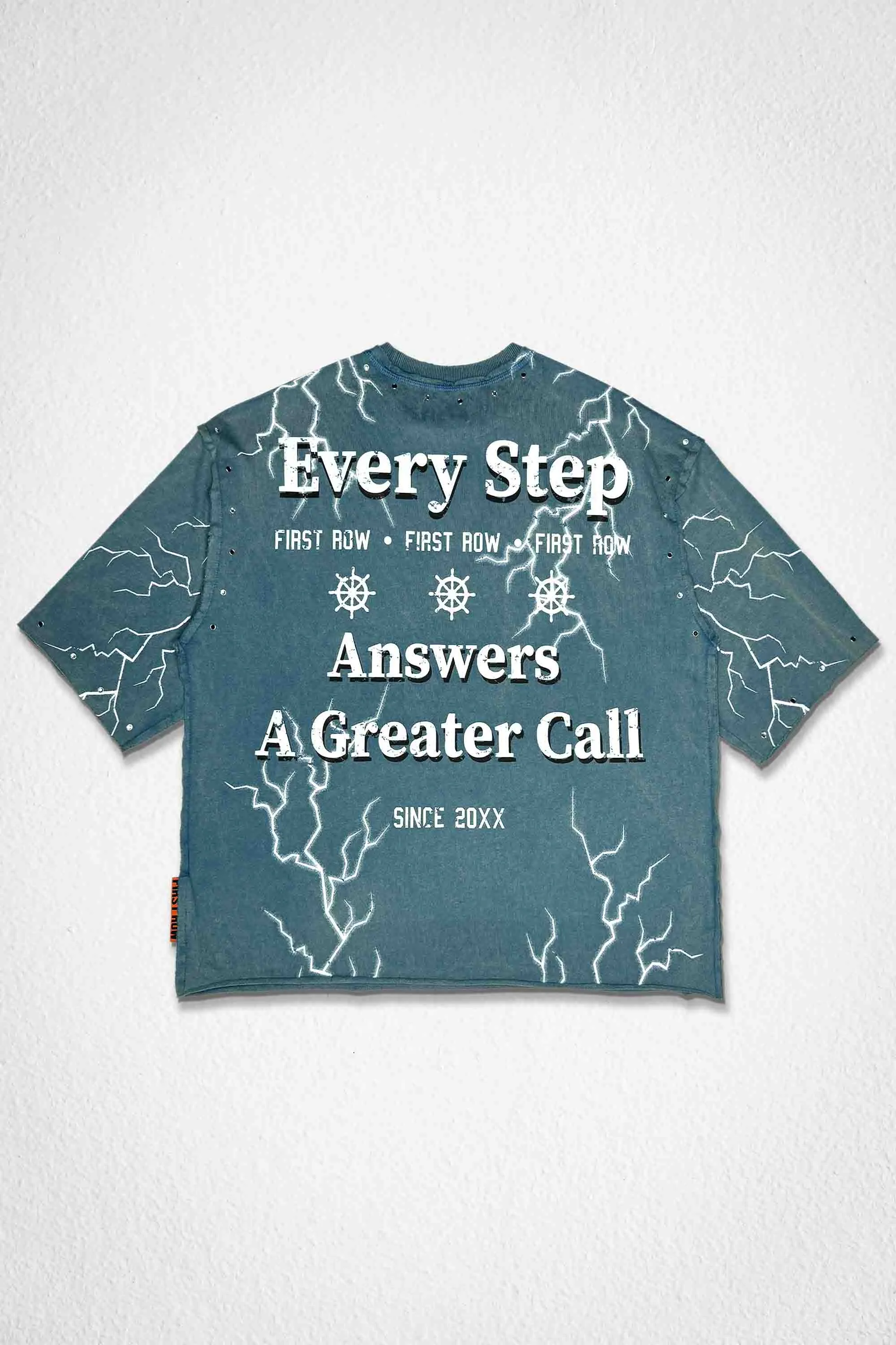 THE FAITH NEVER DRIFTS TEE sold by First Row product image thumbnail 2
