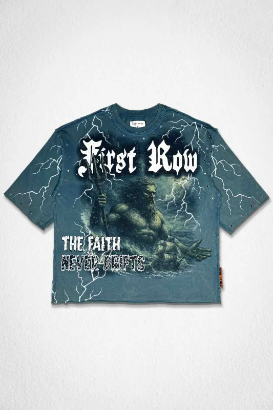 THE FAITH NEVER DRIFTS TEE made by First Row