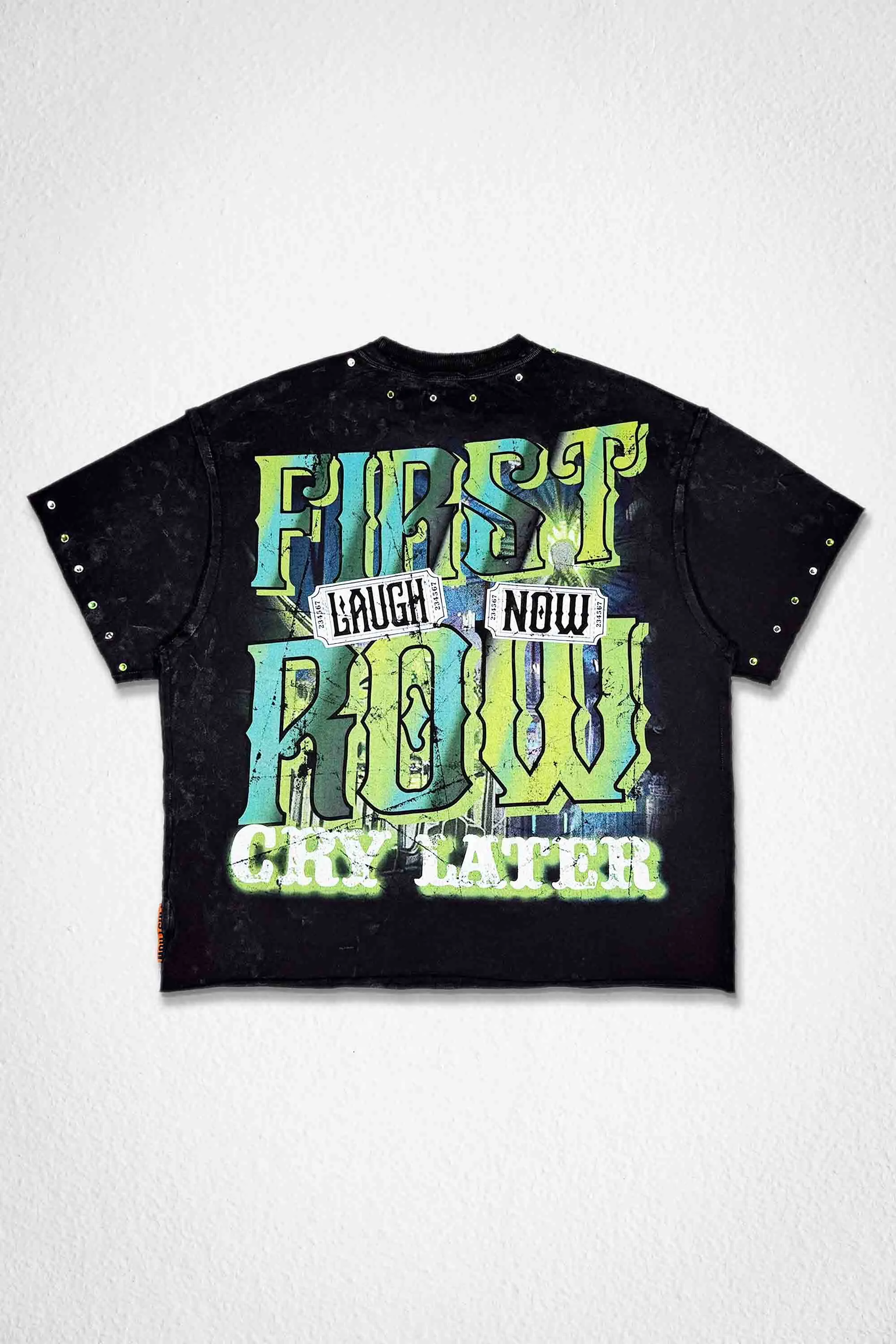 LAUGH NOW CRY LATER MIDNIGHT JOKER TEE sold by First Row product image thumbnail 2