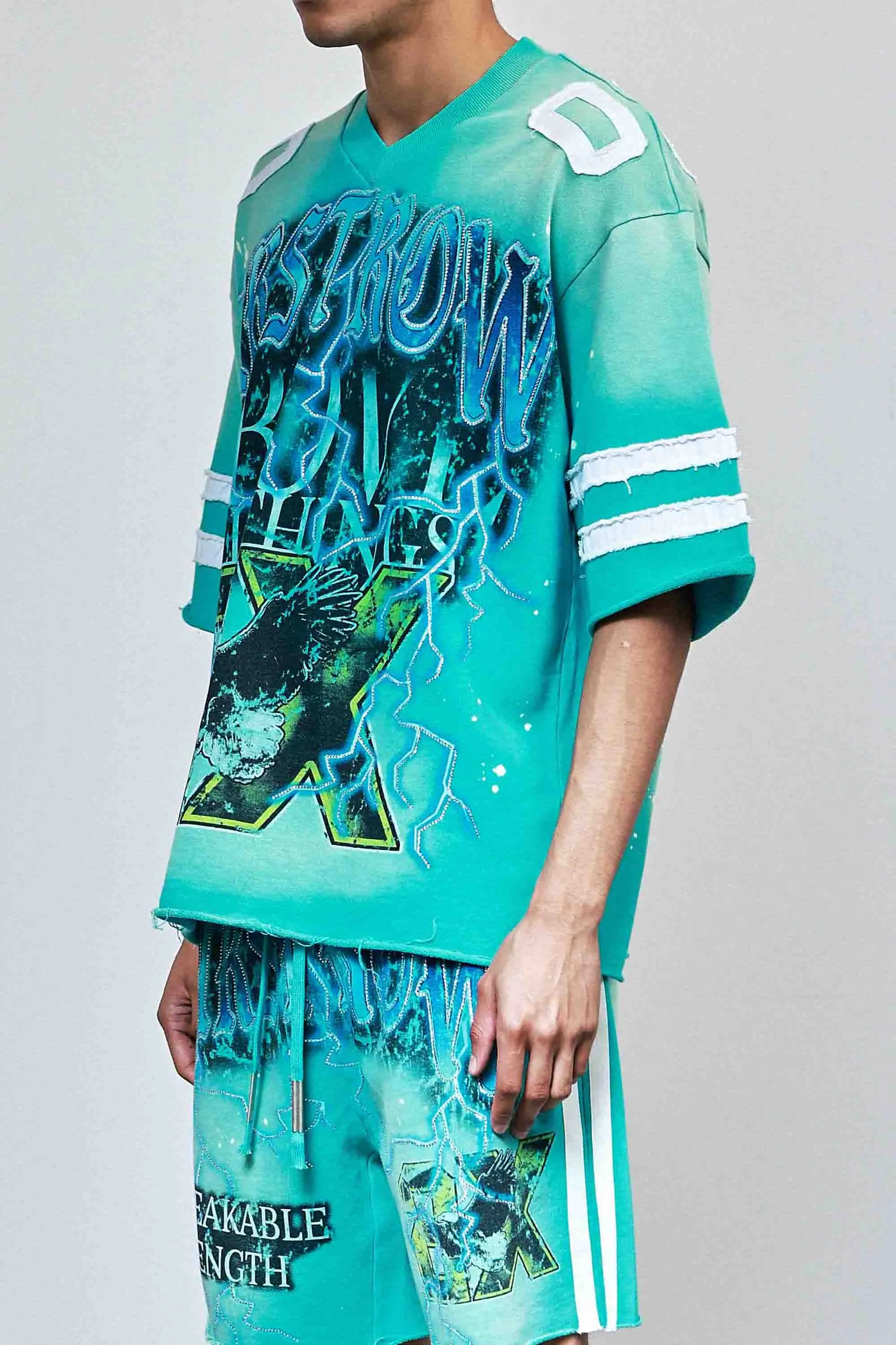 ABOVE ALL THINGS ELECTRIC STORM TEE sold by First Row product image thumbnail 2