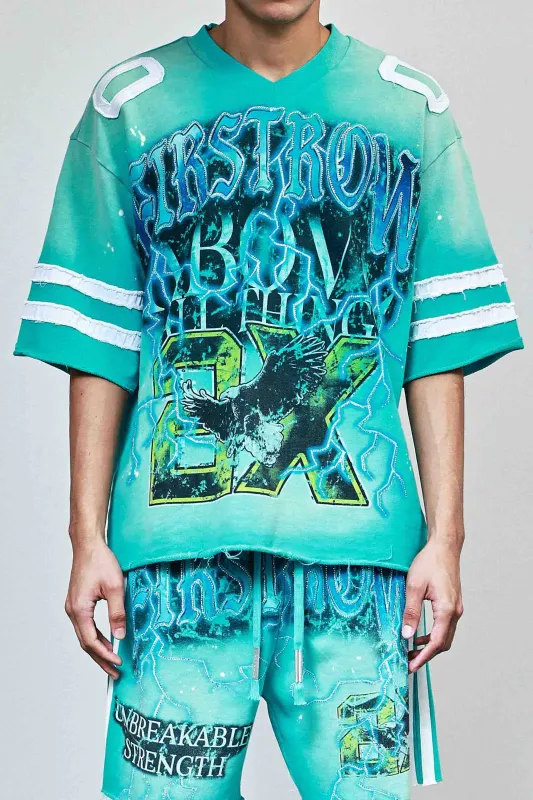 ABOVE ALL THINGS ELECTRIC STORM TEE made by First Row