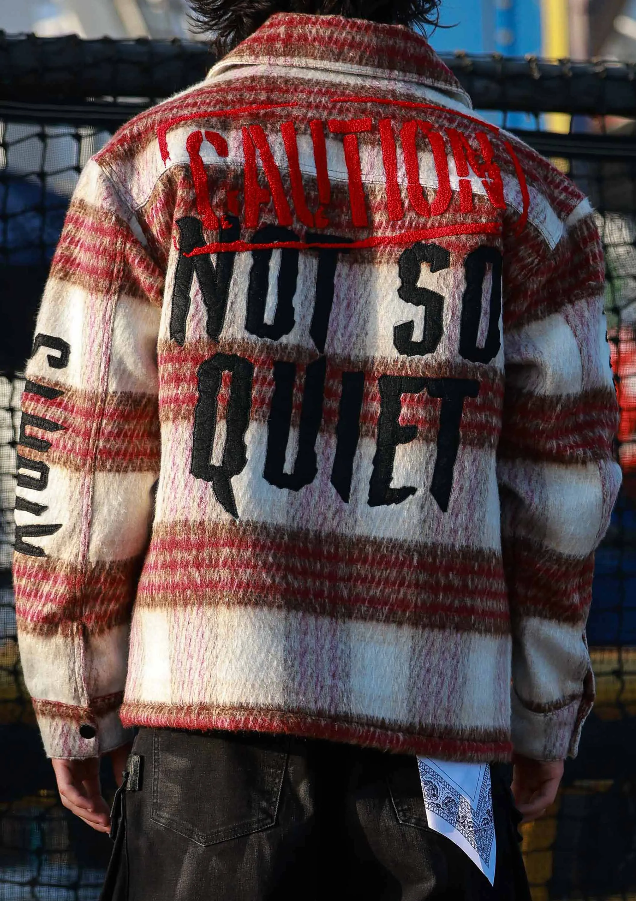 CAUTION NOT SO QUIET SHACKET sold by First Row product image thumbnail 4