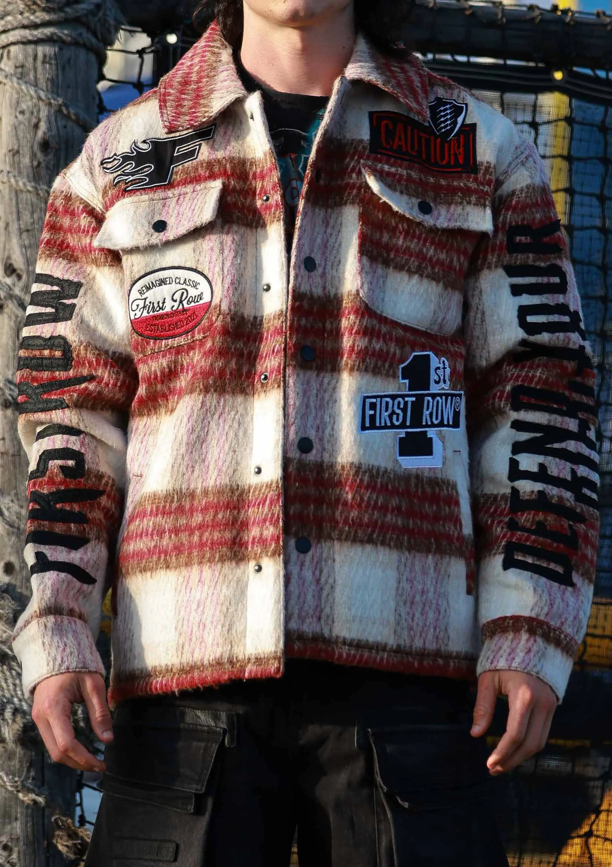 CAUTION NOT SO QUIET SHACKET sold by First Row product image thumbnail 2