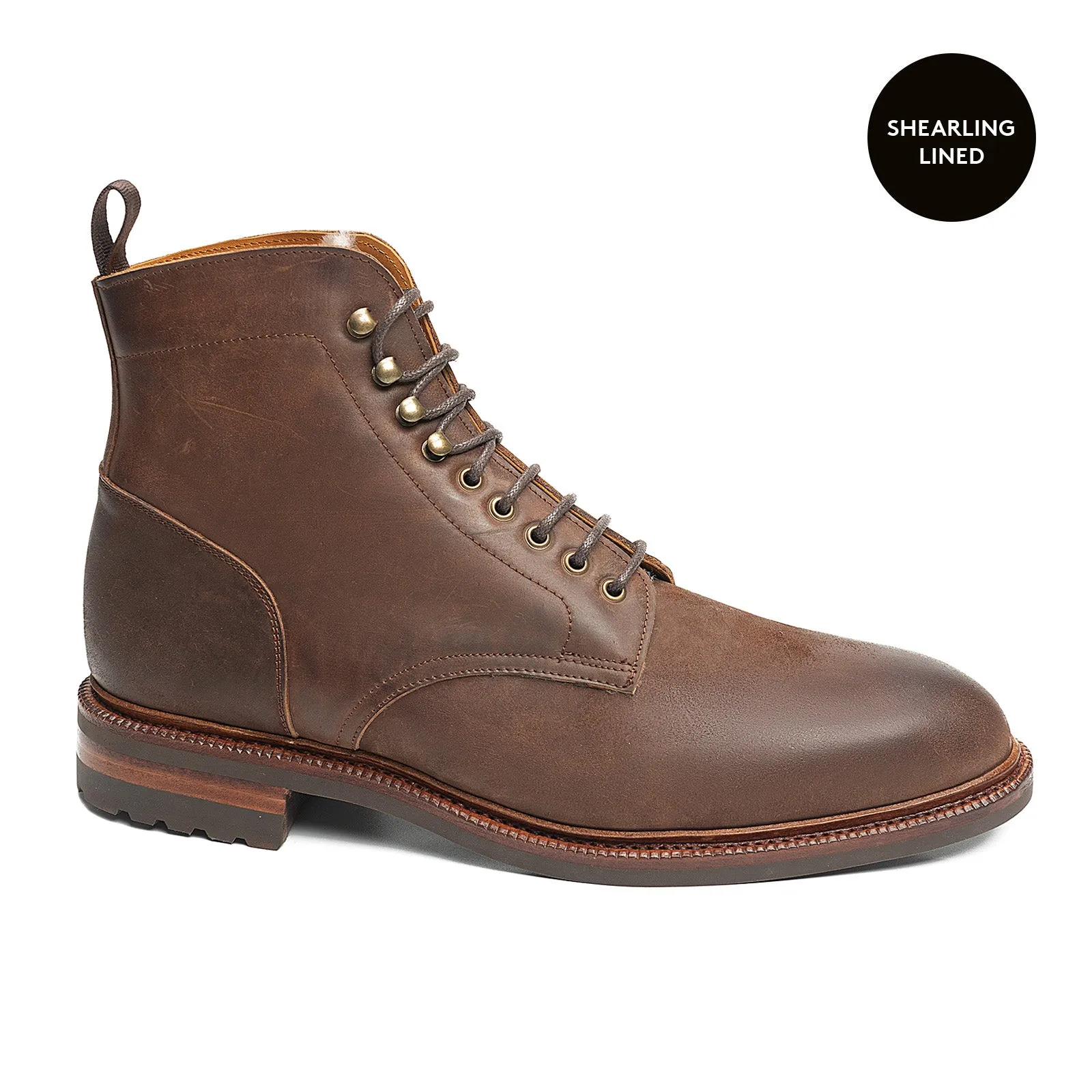 116711 - BROWN WAXY SHELL CORDOVAN - E (ULTRAFLEX SYSTEM) sold by Meermin