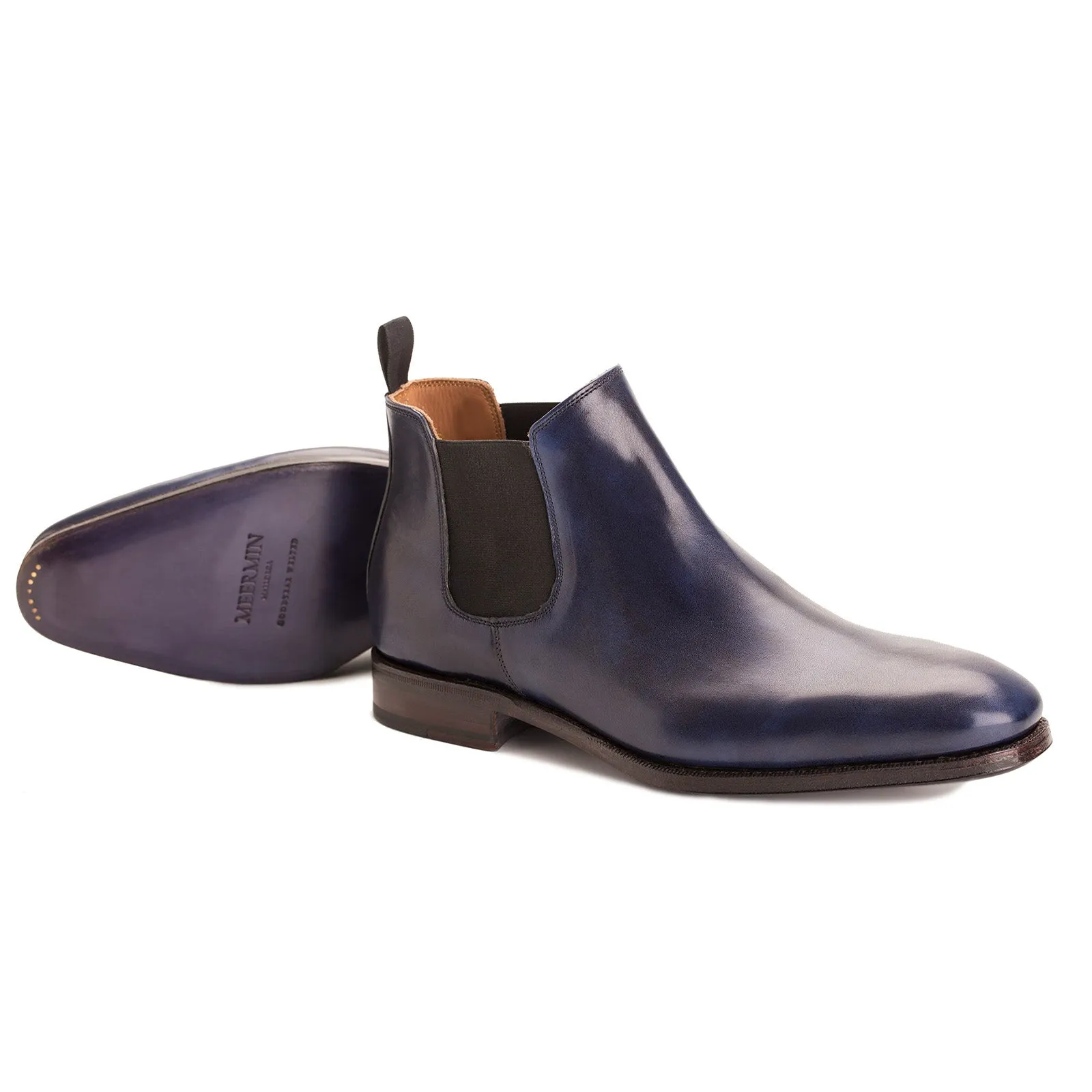 101570 - NAVY MUSEUM CALF - E sold by Meermin product image thumbnail 2