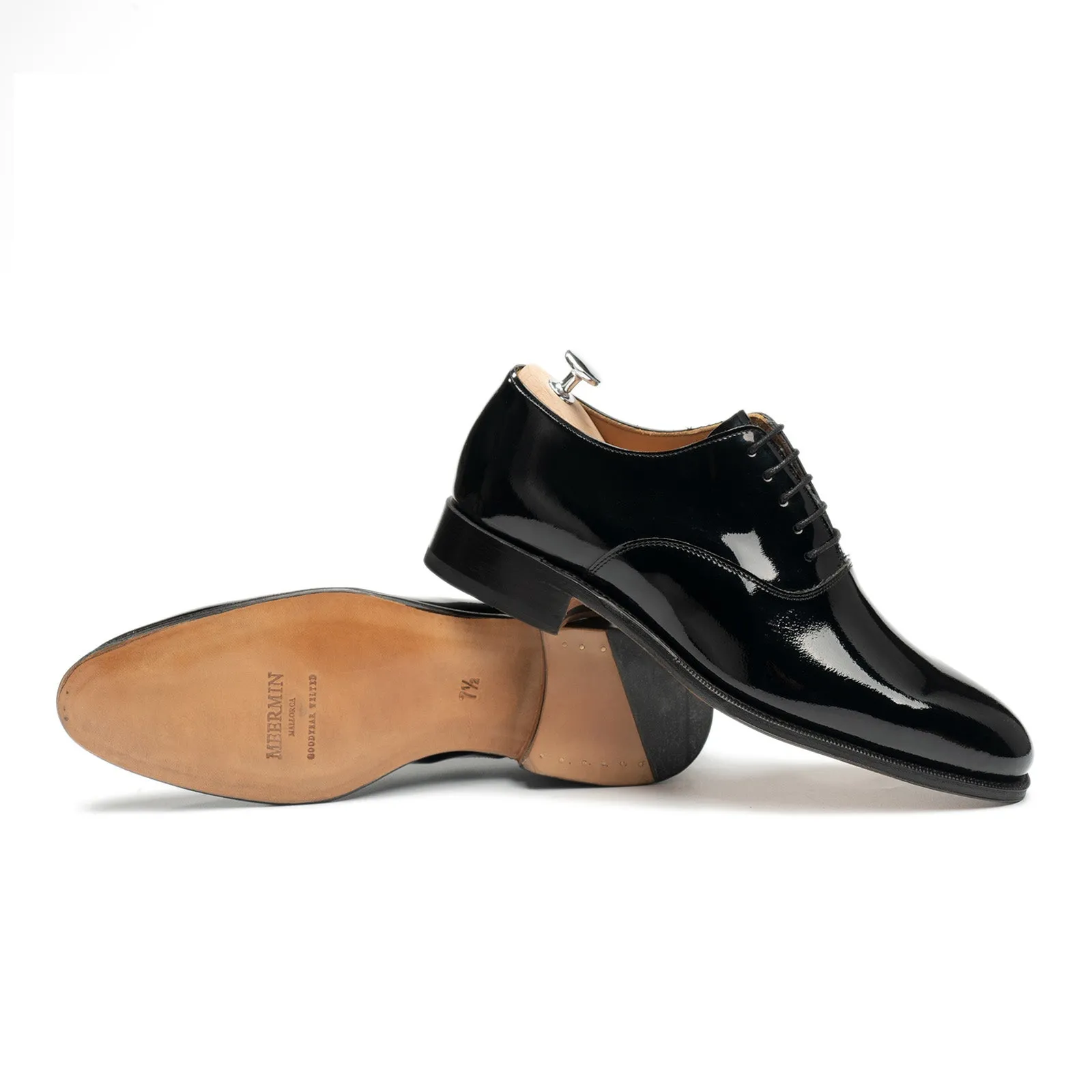 114450 - BLACK PATENT - E sold by Meermin product image thumbnail 2