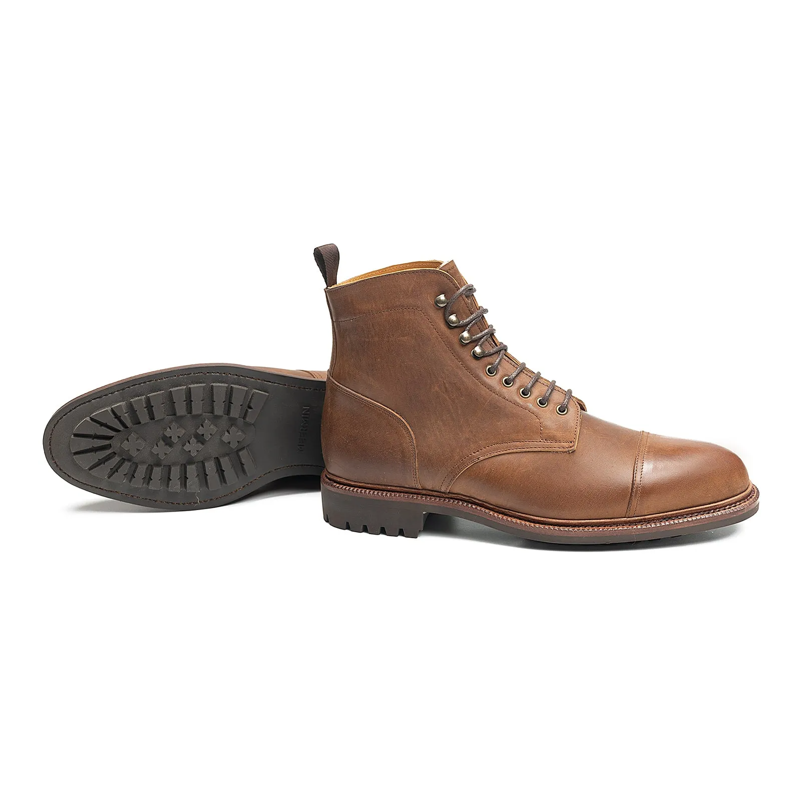 116710 - TOBACCO WAXY SHELL CORDOVAN - E(ULTRAFLEX SYSTEM) sold by Meermin product image thumbnail 3