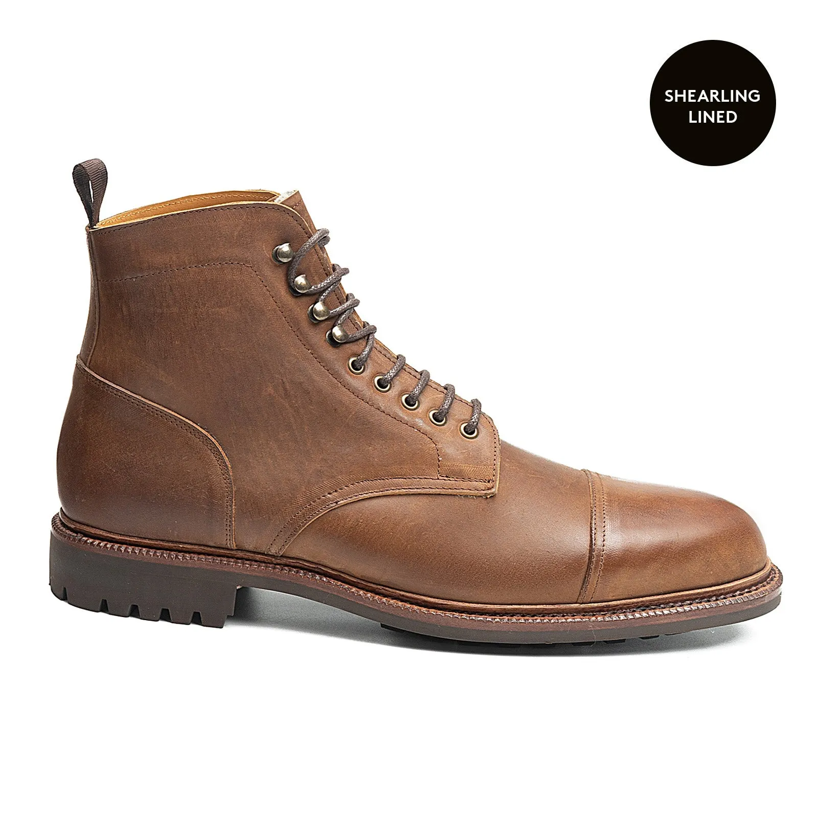 116710 - TOBACCO WAXY SHELL CORDOVAN - E(ULTRAFLEX SYSTEM) sold by Meermin