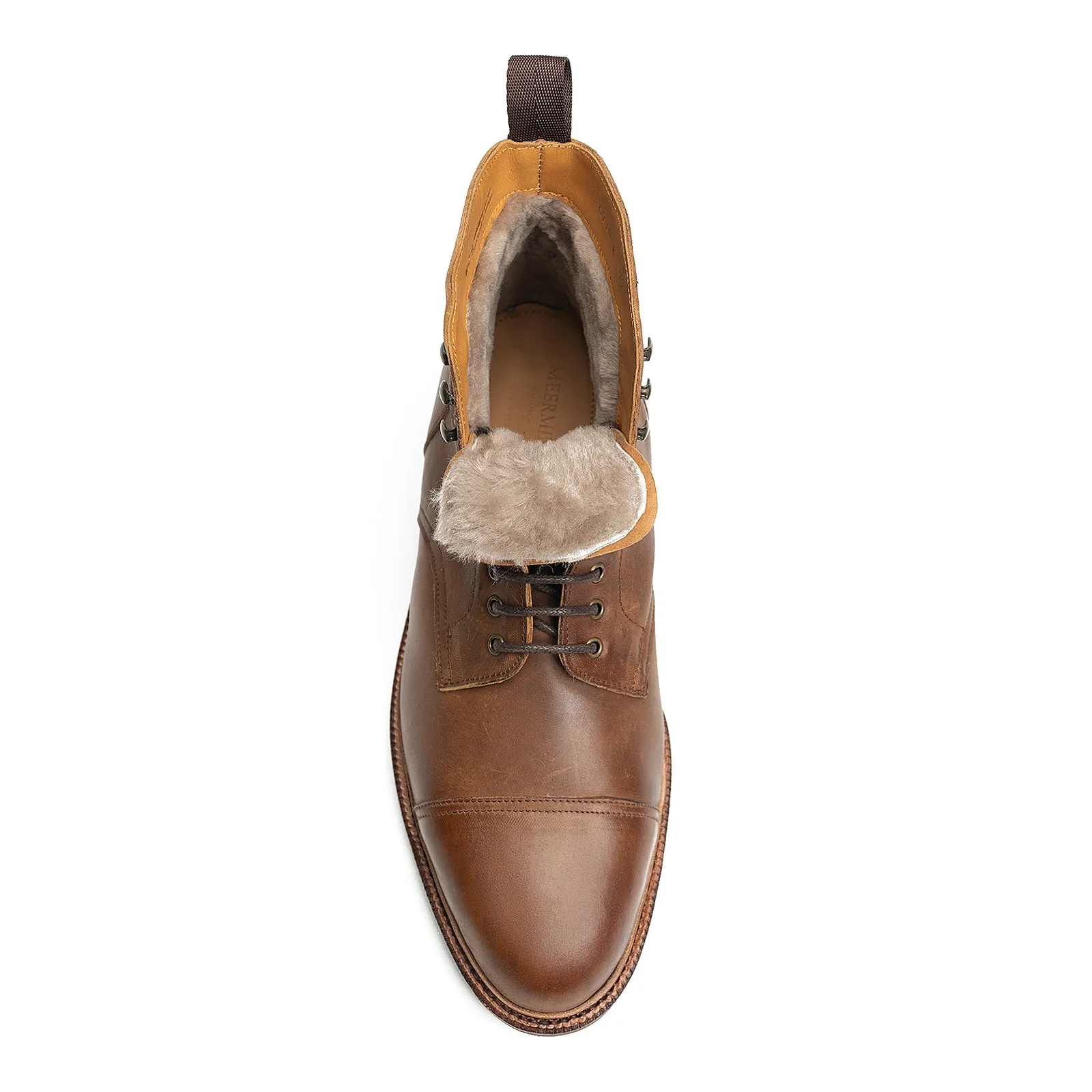 116710 - TOBACCO WAXY SHELL CORDOVAN - E(ULTRAFLEX SYSTEM) sold by Meermin product image thumbnail 2