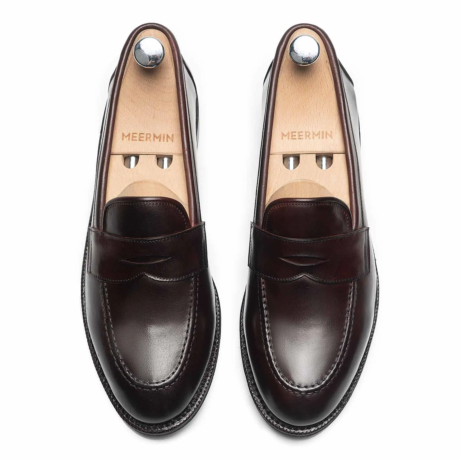 501045 - BURGUNDY HERITAGE SHELL CORDOVAN - E sold by Meermin product image thumbnail 4