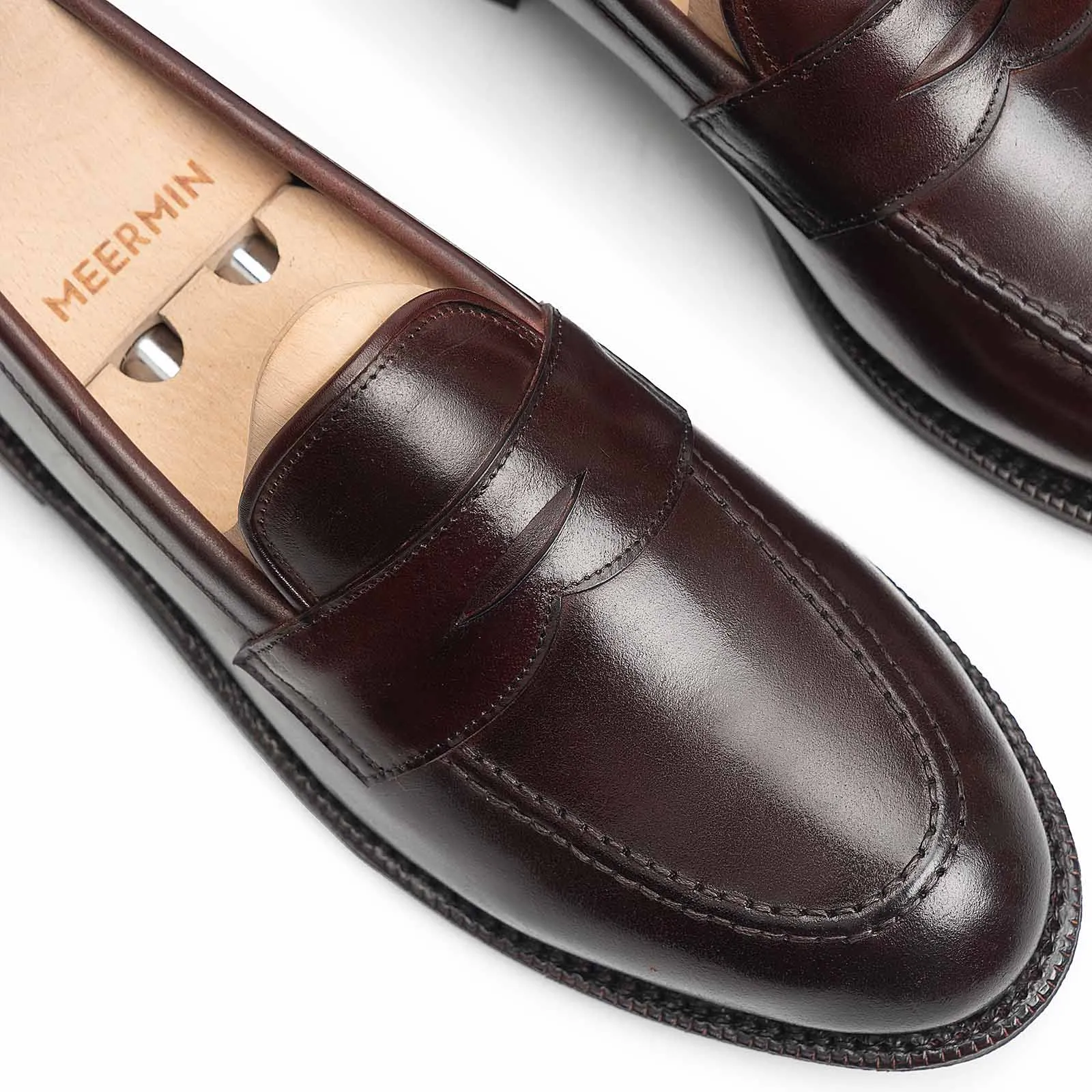 501045 - BURGUNDY HERITAGE SHELL CORDOVAN - E sold by Meermin product image thumbnail 2