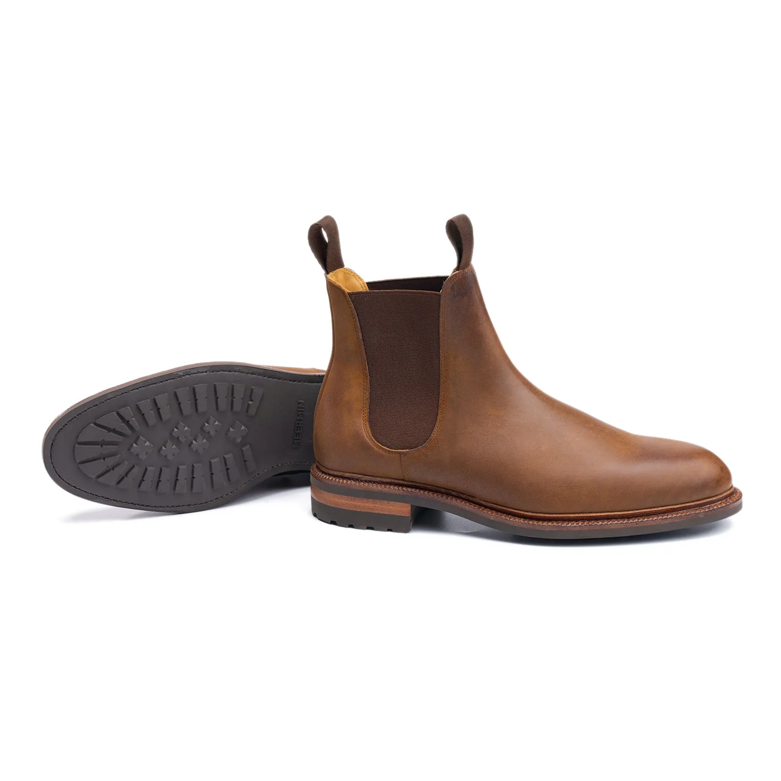 116080 - TOBACCO WAXY SHELL CORDOVAN - E (ULTRAFLEX SYSTEM) sold by Meermin product image thumbnail 2