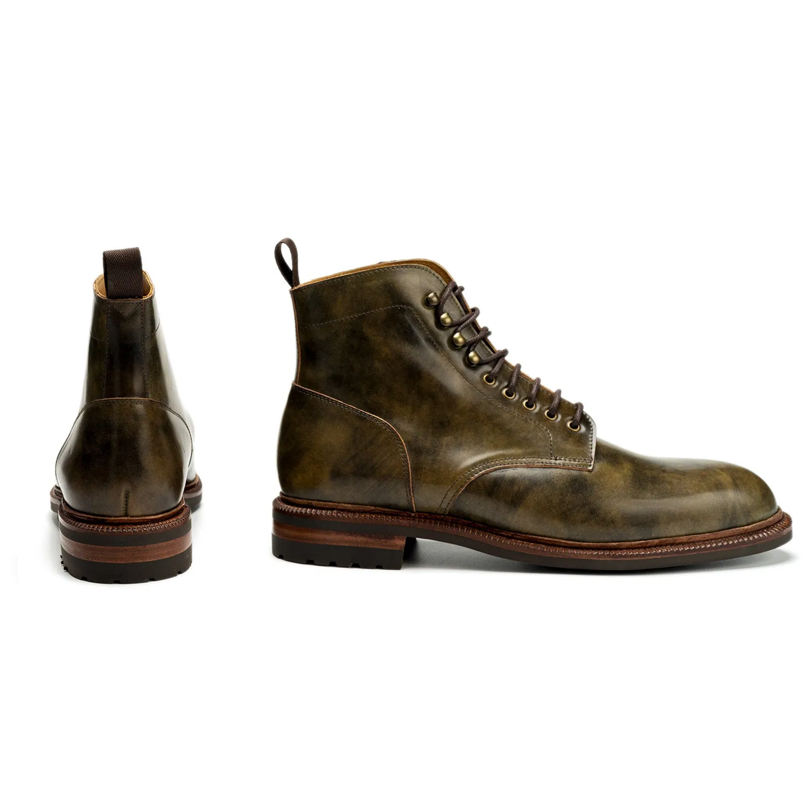 116211 - GREEN MUSEUM SHELL CORDOVAN - E (ULTRAFLEX SYSTEM) sold by Meermin product image thumbnail 4
