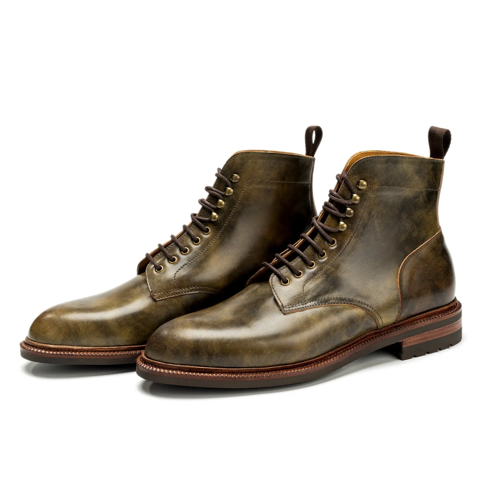 116211 - GREEN MUSEUM SHELL CORDOVAN - E (ULTRAFLEX SYSTEM) sold by Meermin product image thumbnail 3