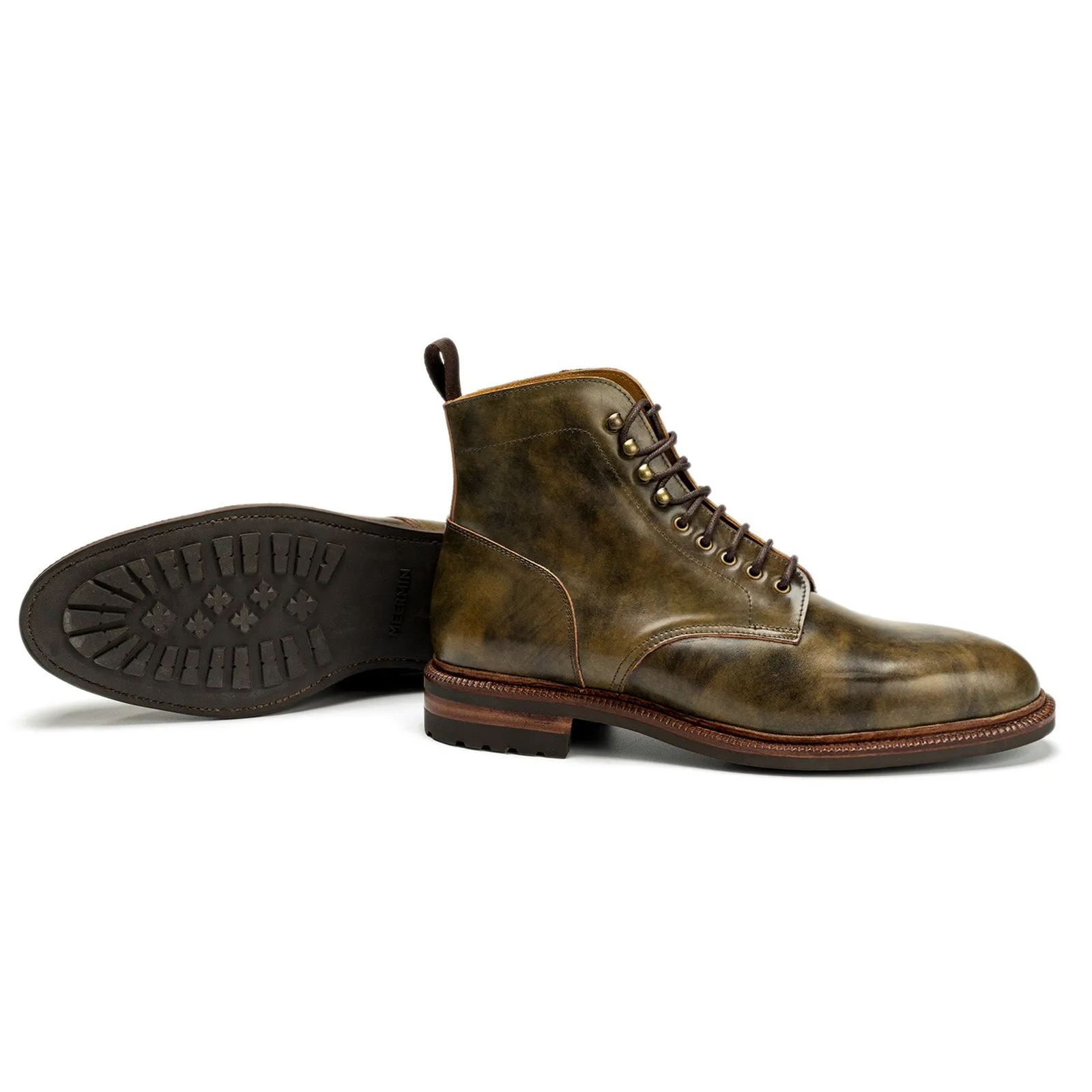116211 - GREEN MUSEUM SHELL CORDOVAN - E (ULTRAFLEX SYSTEM) sold by Meermin product image thumbnail 2