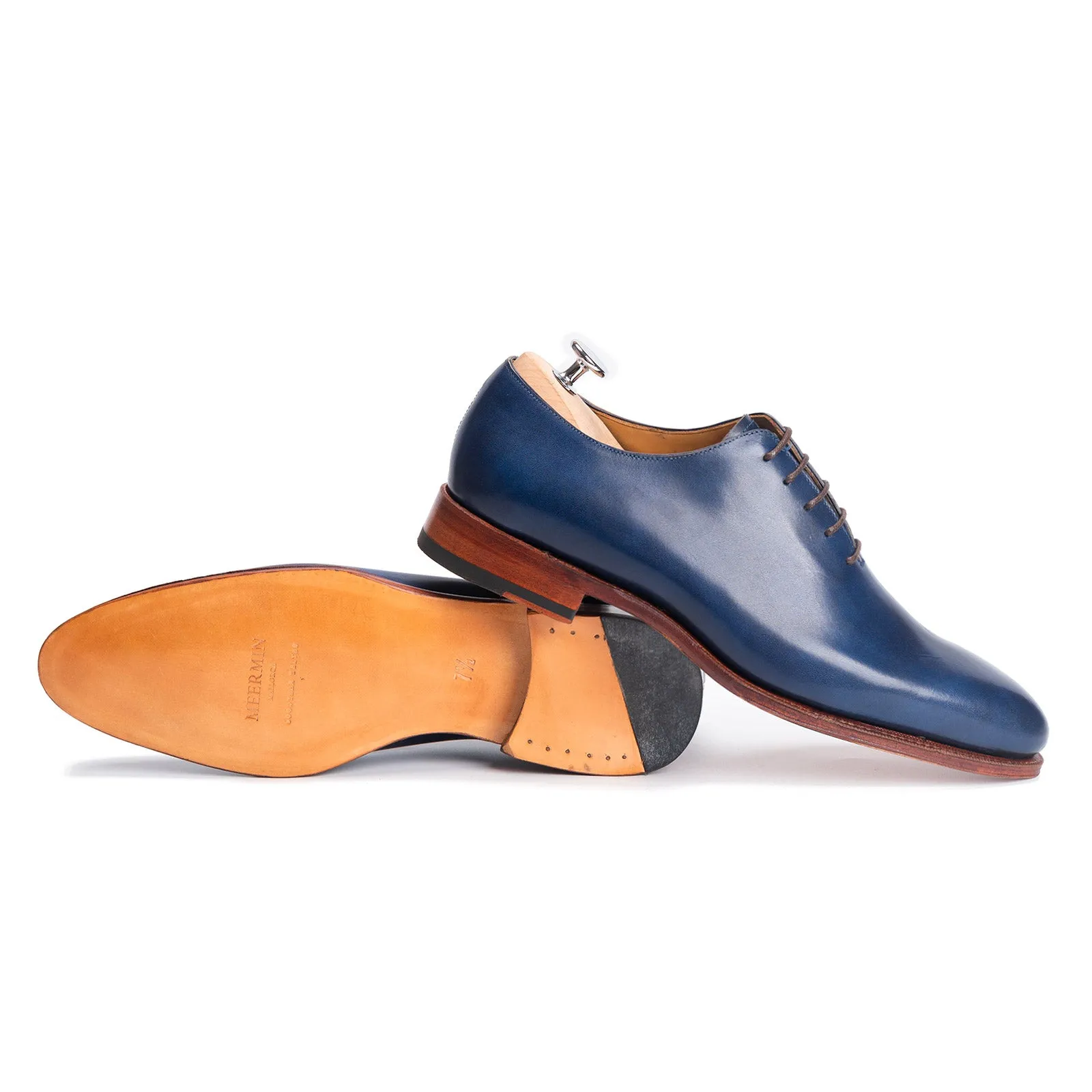 101240 - NAVY MUSEUM CALF - E sold by Meermin product image thumbnail 3