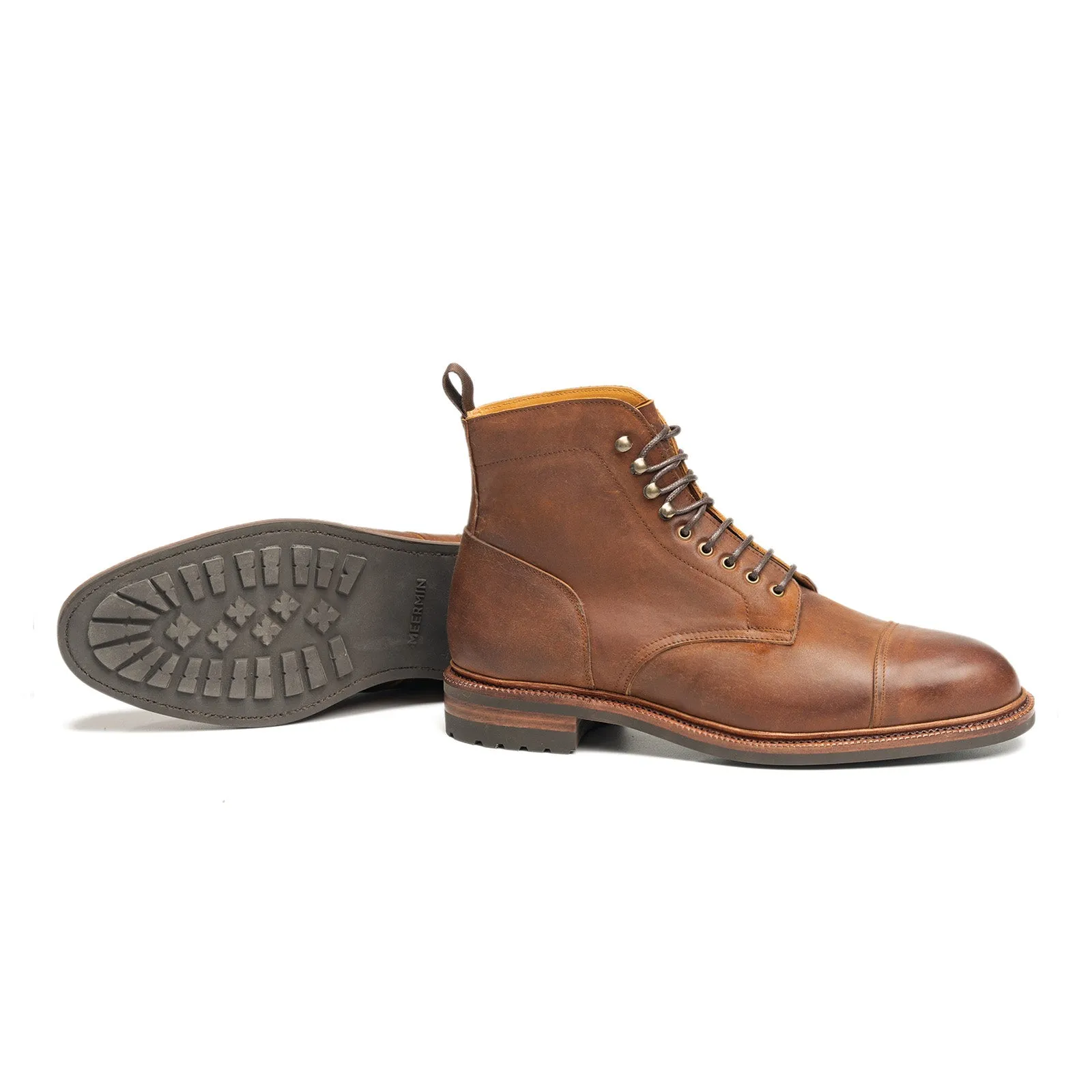 116210 - TOBACCO WAXY SHELL CORDOVAN - E (ULTRAFLEX SYSTEM) sold by Meermin product image thumbnail 2