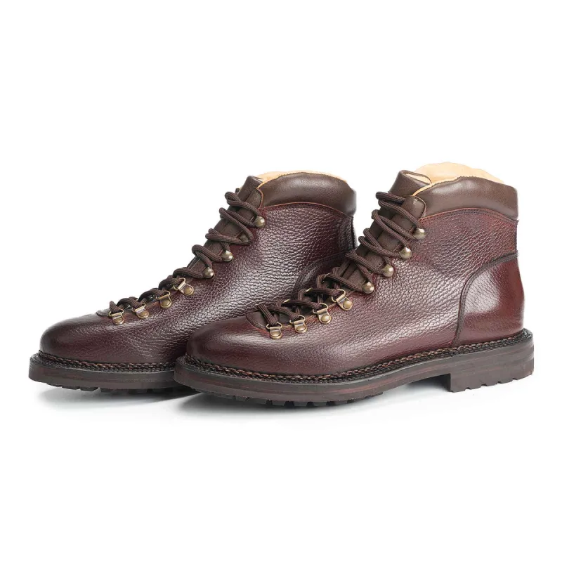506690 - BURGUNDY INCA GRAIN SHELL CORDOVAN - E sold by Meermin