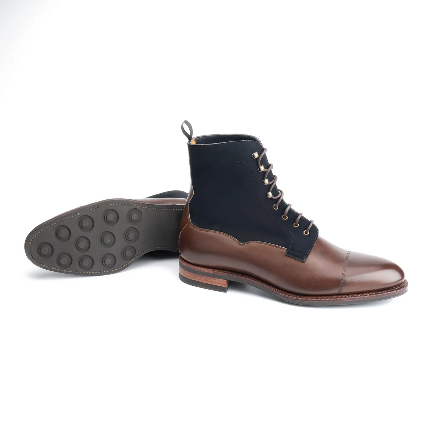 101523 - OAK ANTIQUE CALF & NAVY ALICANTE - E sold by Meermin product image thumbnail 2