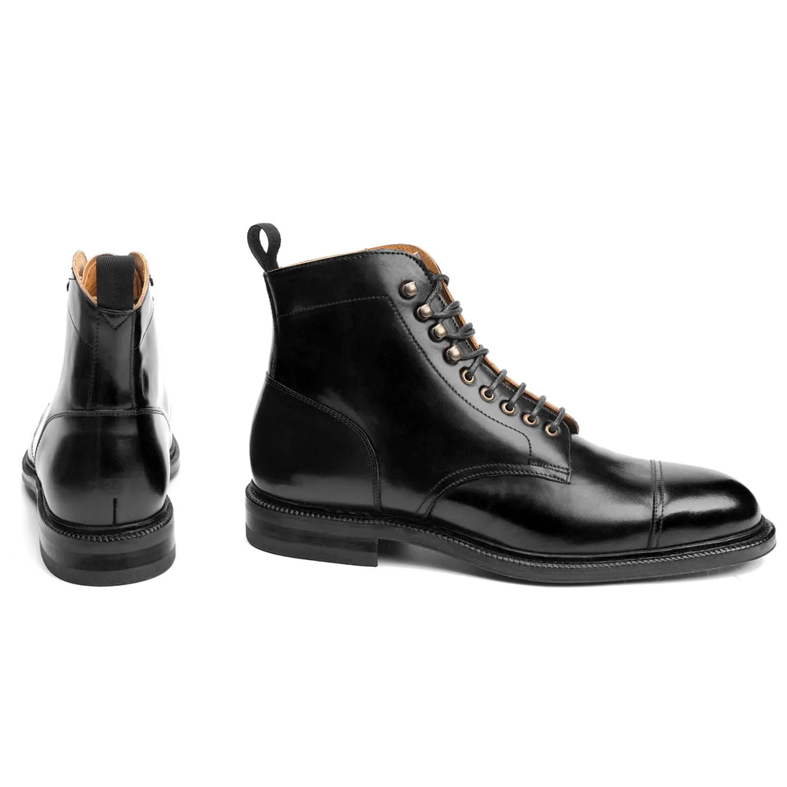 116210 - BLACK HORWEEN SHELL CORDOVAN - E (ULTRAFLEX SYSTEM) sold by Meermin product image thumbnail 3