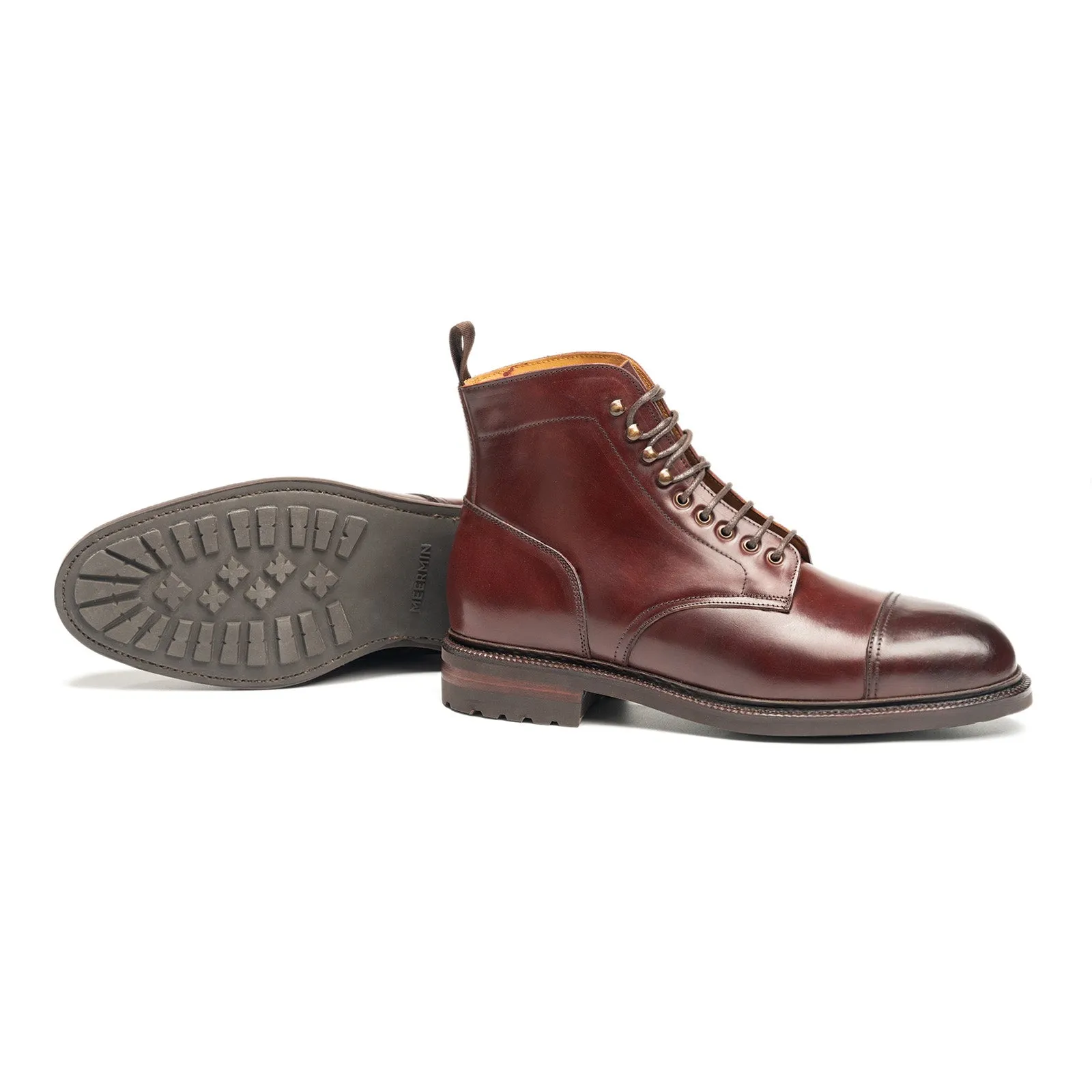 116210 - BURGUNDY HERITAGE SHELL CORDOVAN - E (ULTRAFLEX SYSTEM) sold by Meermin product image thumbnail 2